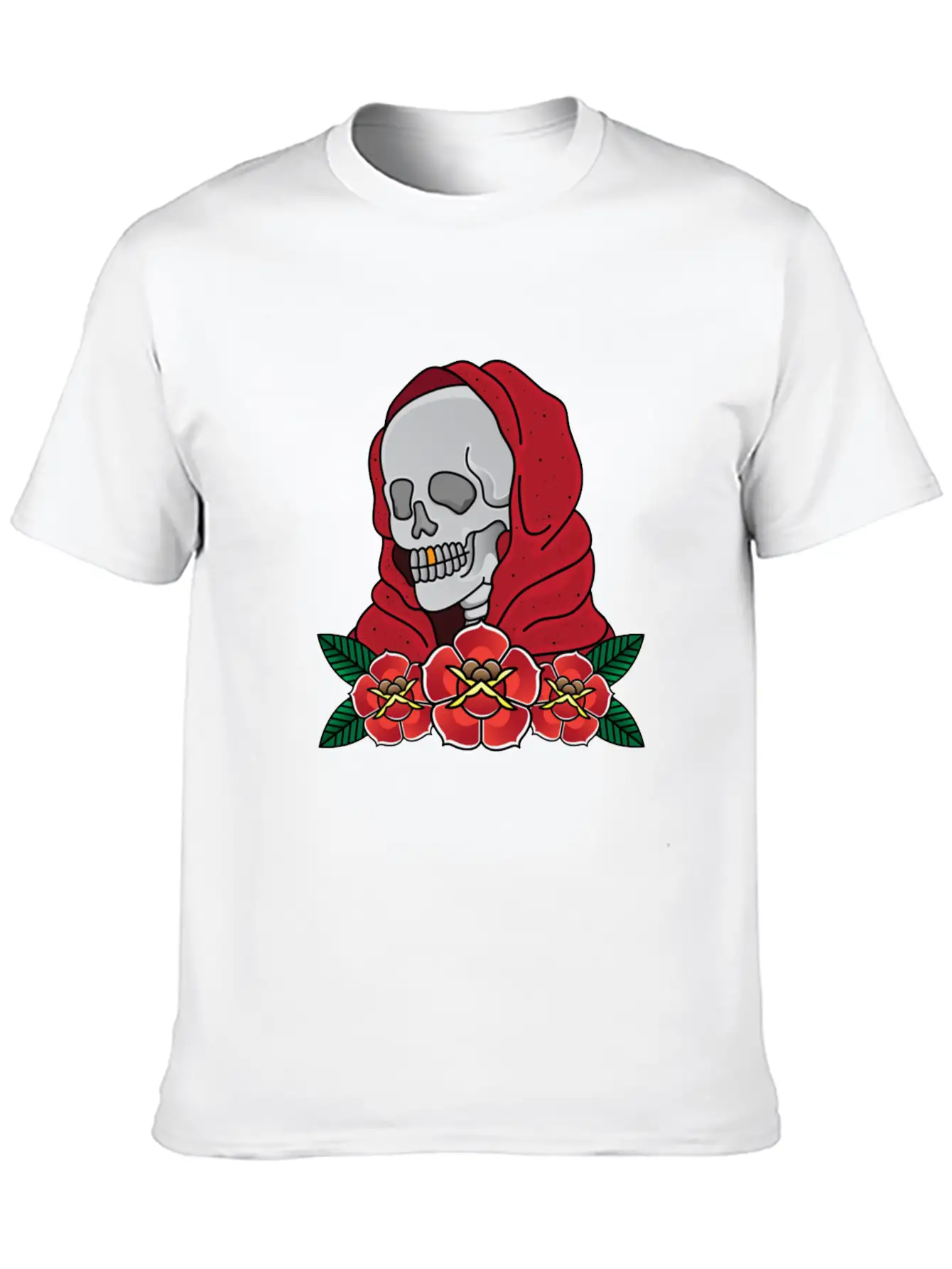 Skull Classic Cotton Tee – Unisex Comfort For Any Season