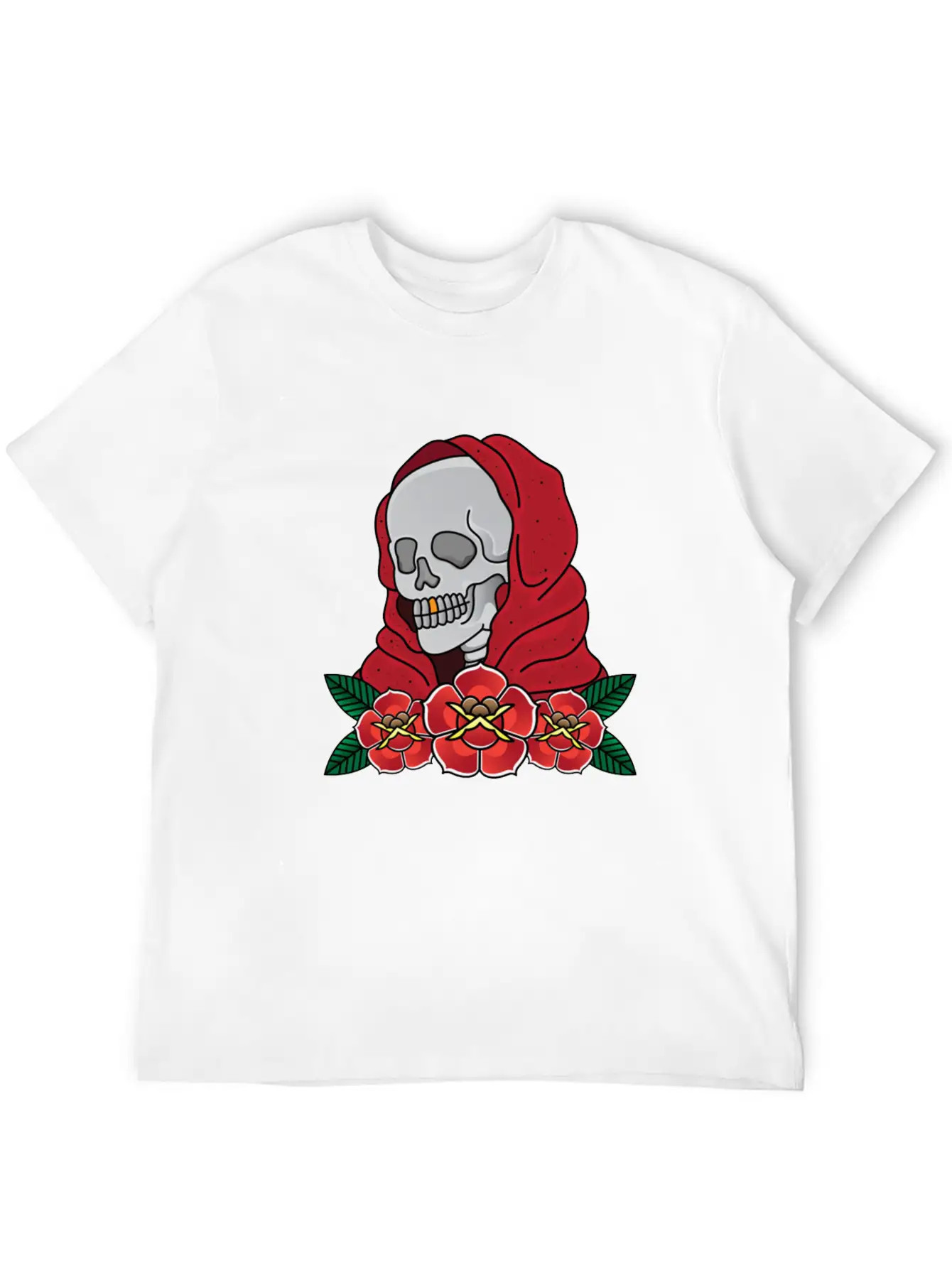Skull Classic Cotton Tee – Unisex Comfort For Any Season
