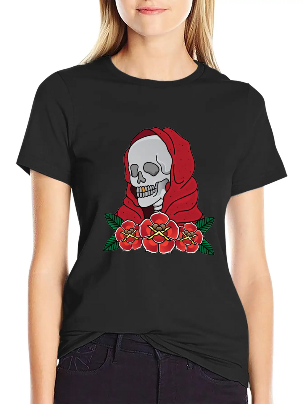 Skull Classic Cotton Tee – Unisex Comfort For Any Season