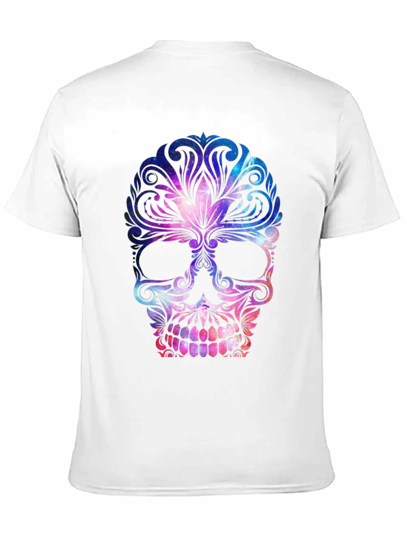 Skull Colorful Basic Graphic T-Shirt – Daily Comfort In Soft Cotton