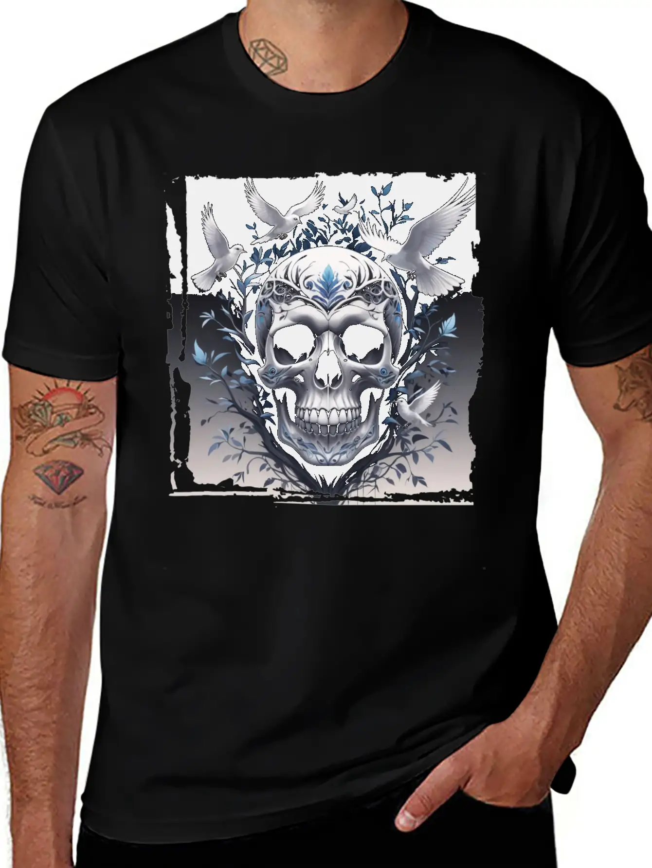 Skull For Women And Men Unisex Casual T-Shirt – Clean Design For Daily Comfort