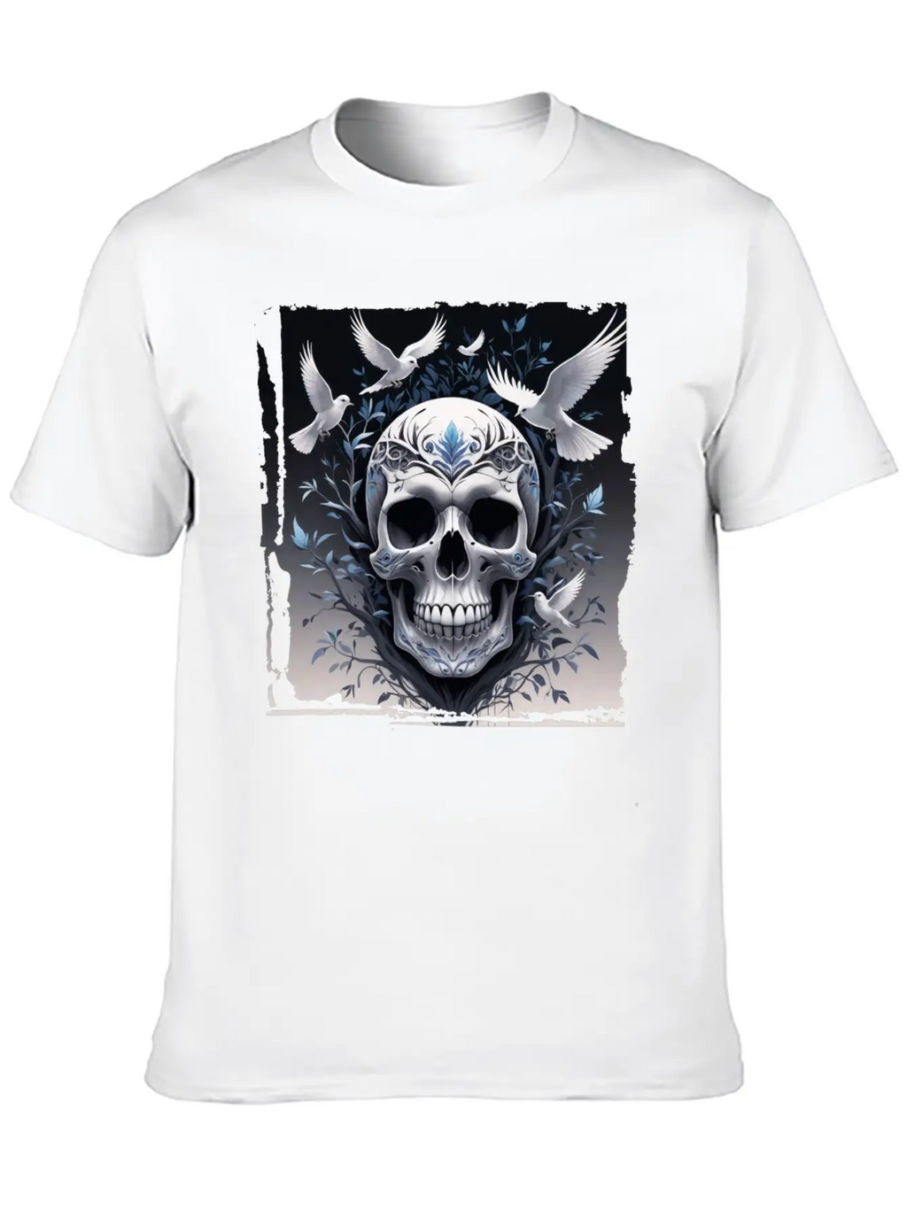 Skull For Women And Men Unisex Casual T-Shirt – Clean Design For Daily Comfort
