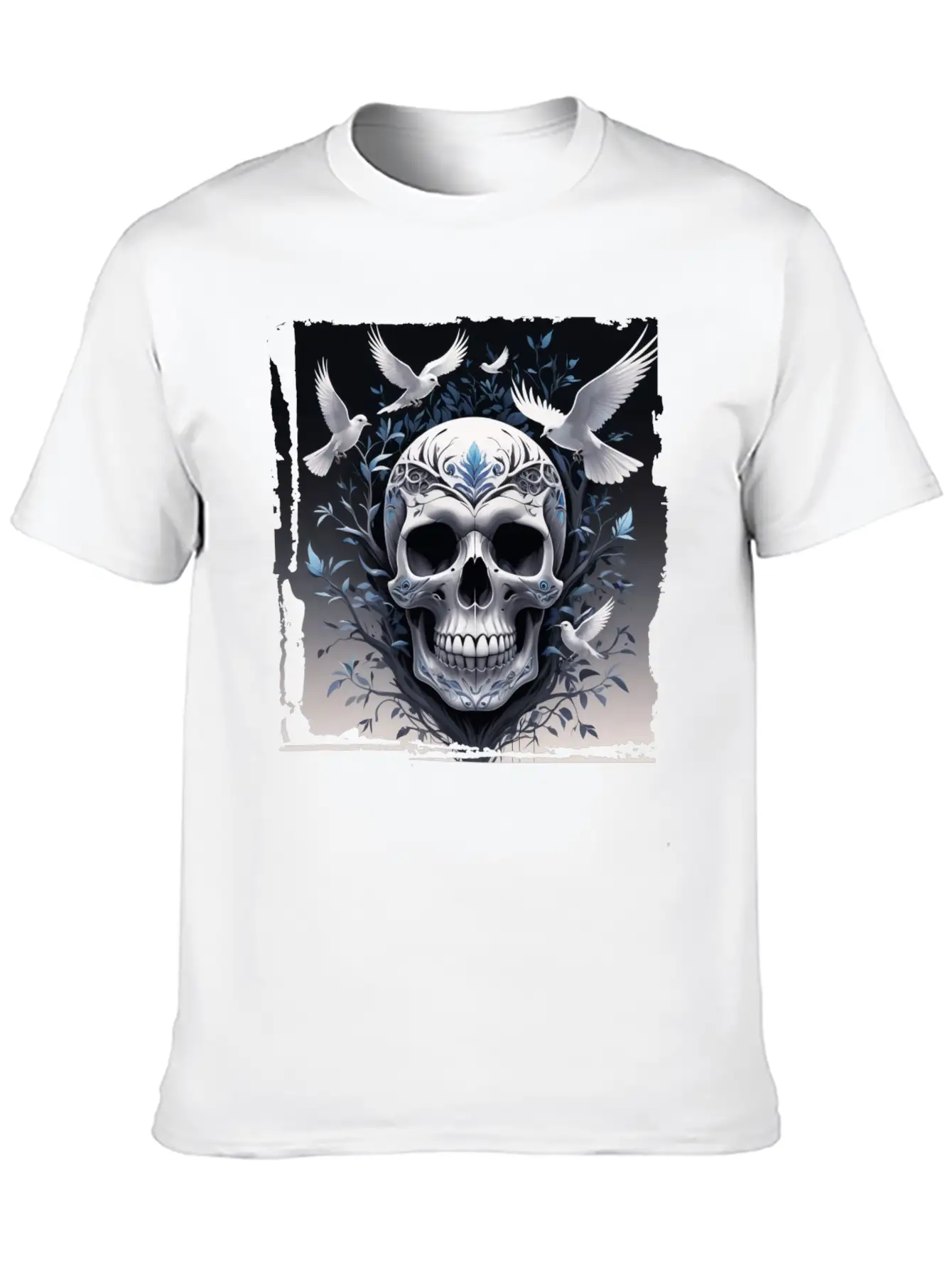 Skull For Women And Men Unisex Casual T-Shirt – Clean Design For Daily Comfort