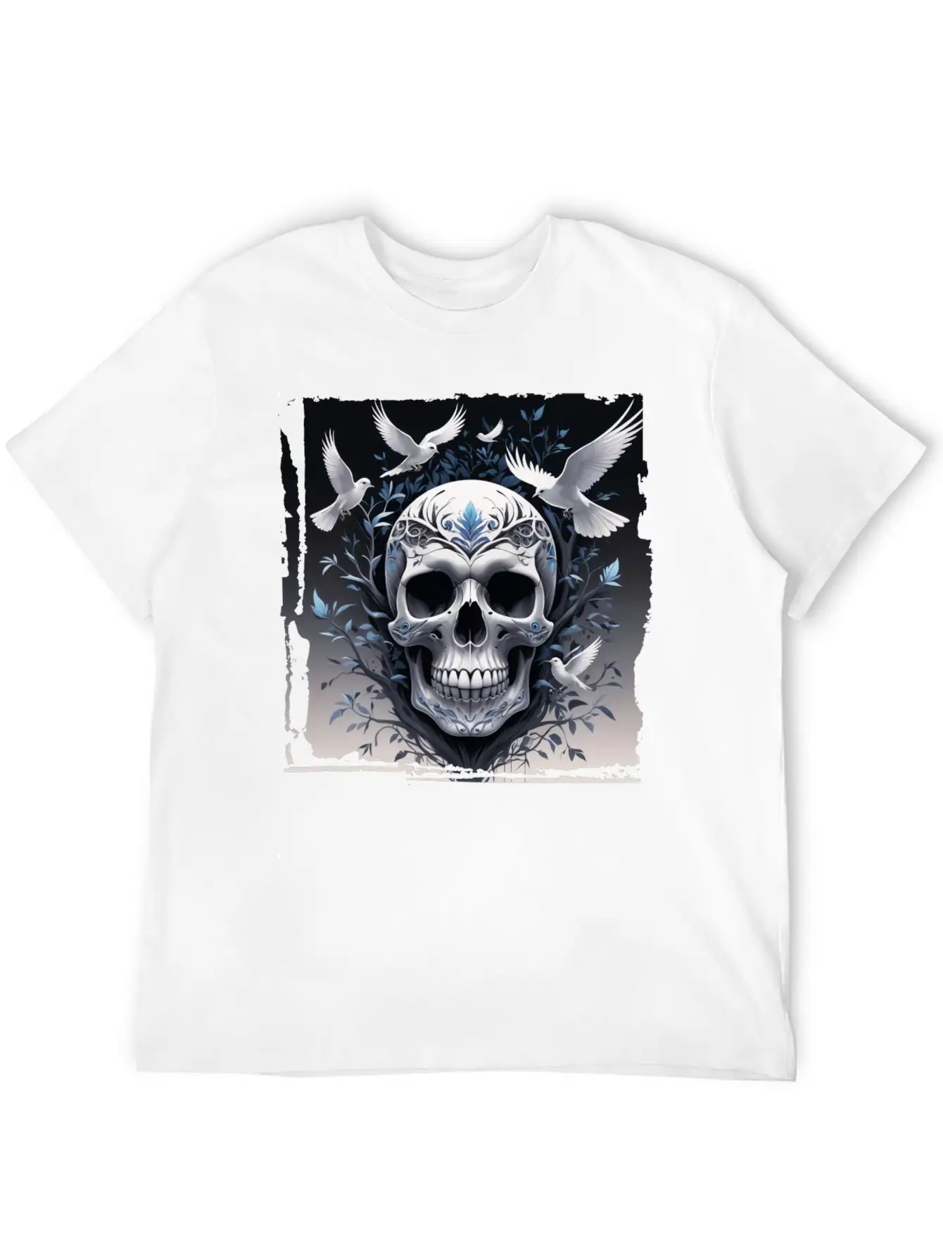 Skull For Women And Men Unisex Casual T-Shirt – Clean Design For Daily Comfort