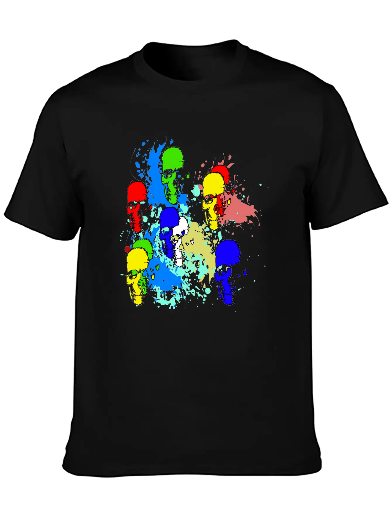 Skull Ink Basic Graphic T-Shirt – Daily Comfort In Soft Cotton