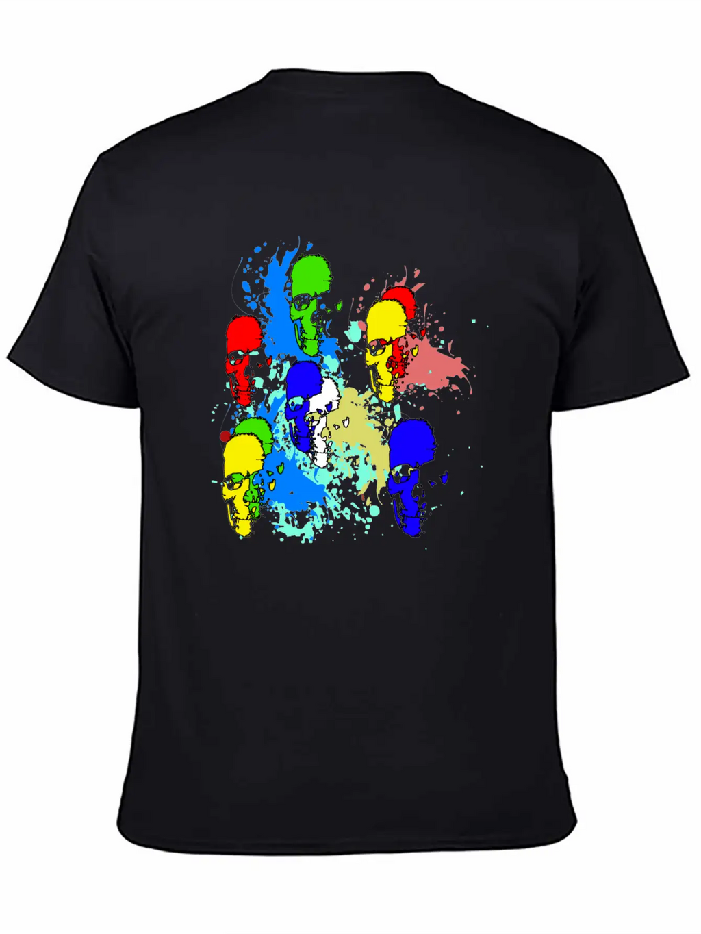 Skull Ink Basic Graphic T-Shirt – Daily Comfort In Soft Cotton