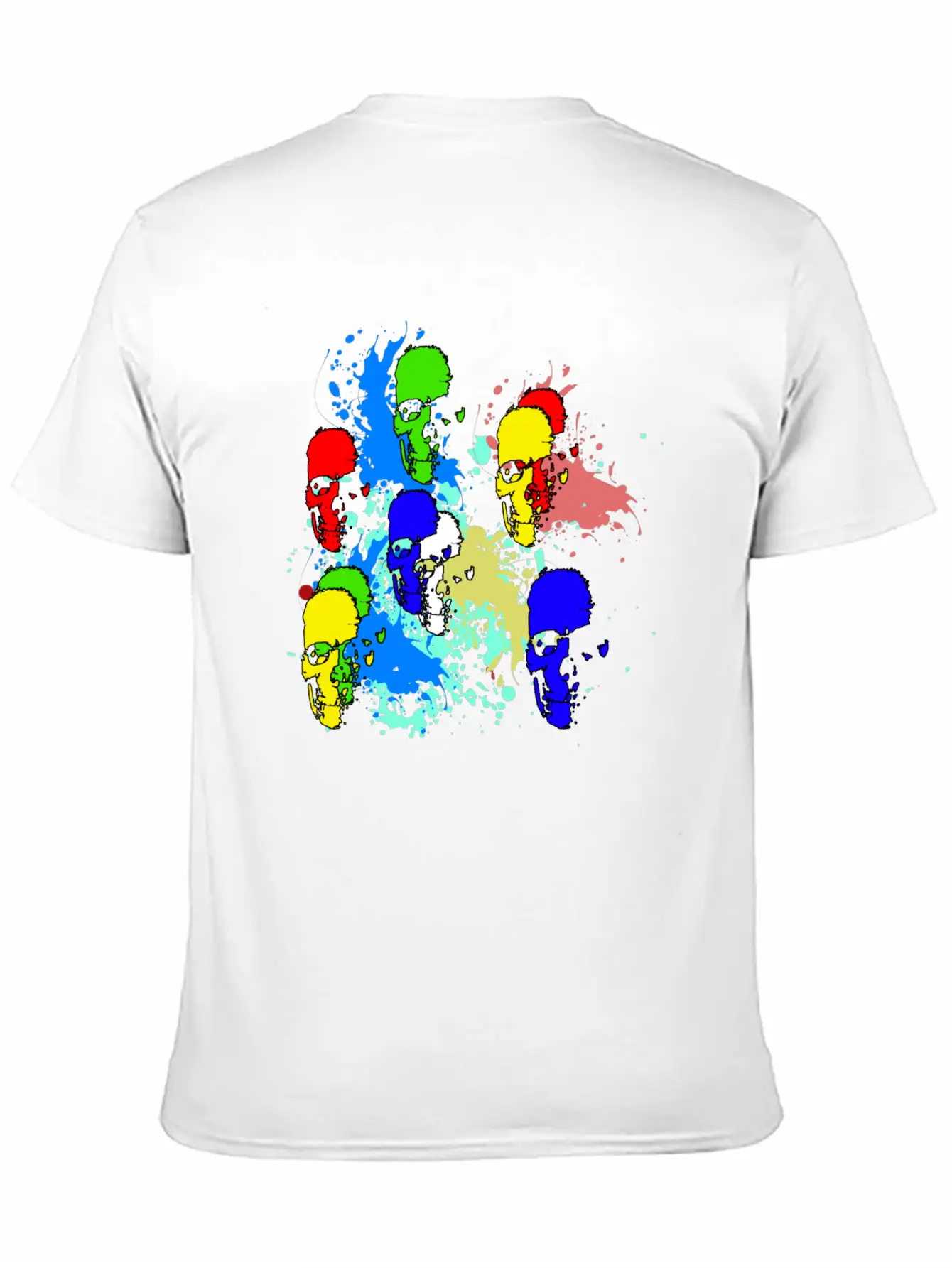 Skull Ink Basic Graphic T-Shirt – Daily Comfort In Soft Cotton