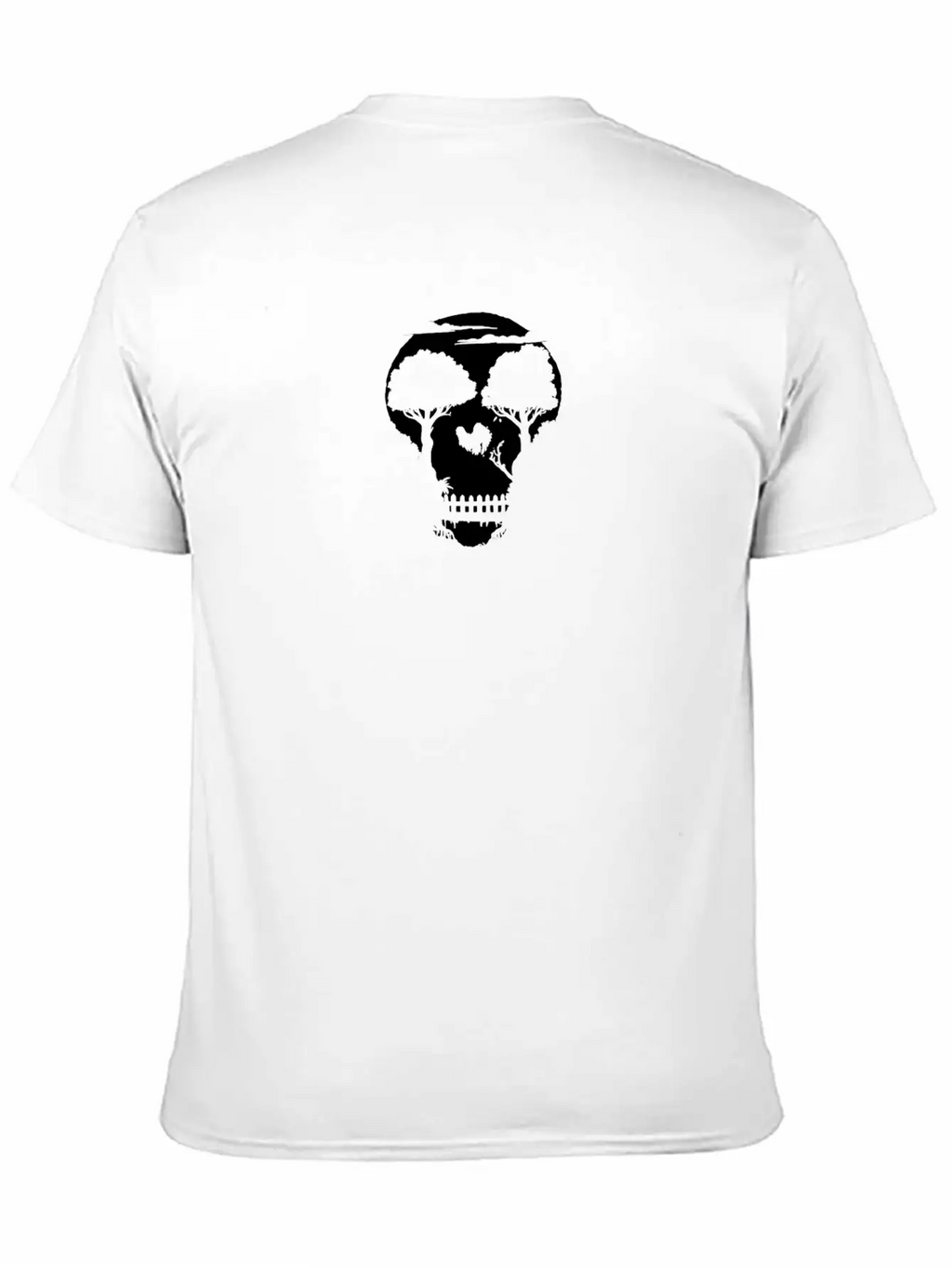 SKULL JUNGLE NIGHT HUMOUR LOGO Classic Cotton Tee – Unisex Comfort For Any Season