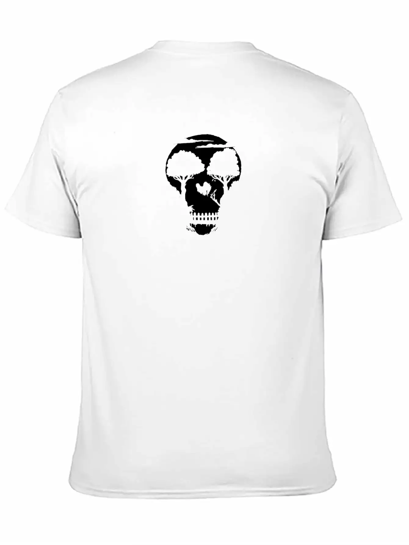SKULL JUNGLE NIGHT HUMOUR LOGO Classic Cotton Tee – Unisex Comfort For Any Season