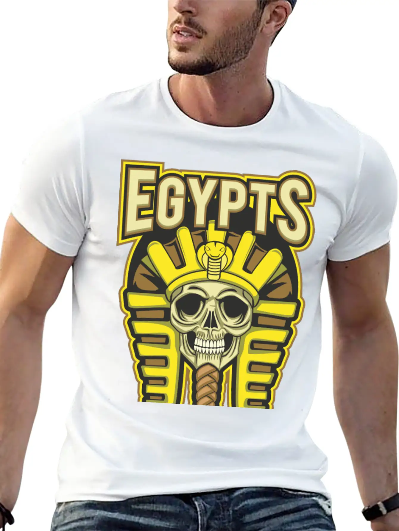 Skull Modern Classic Cotton Tee – Unisex Comfort For Any Season
