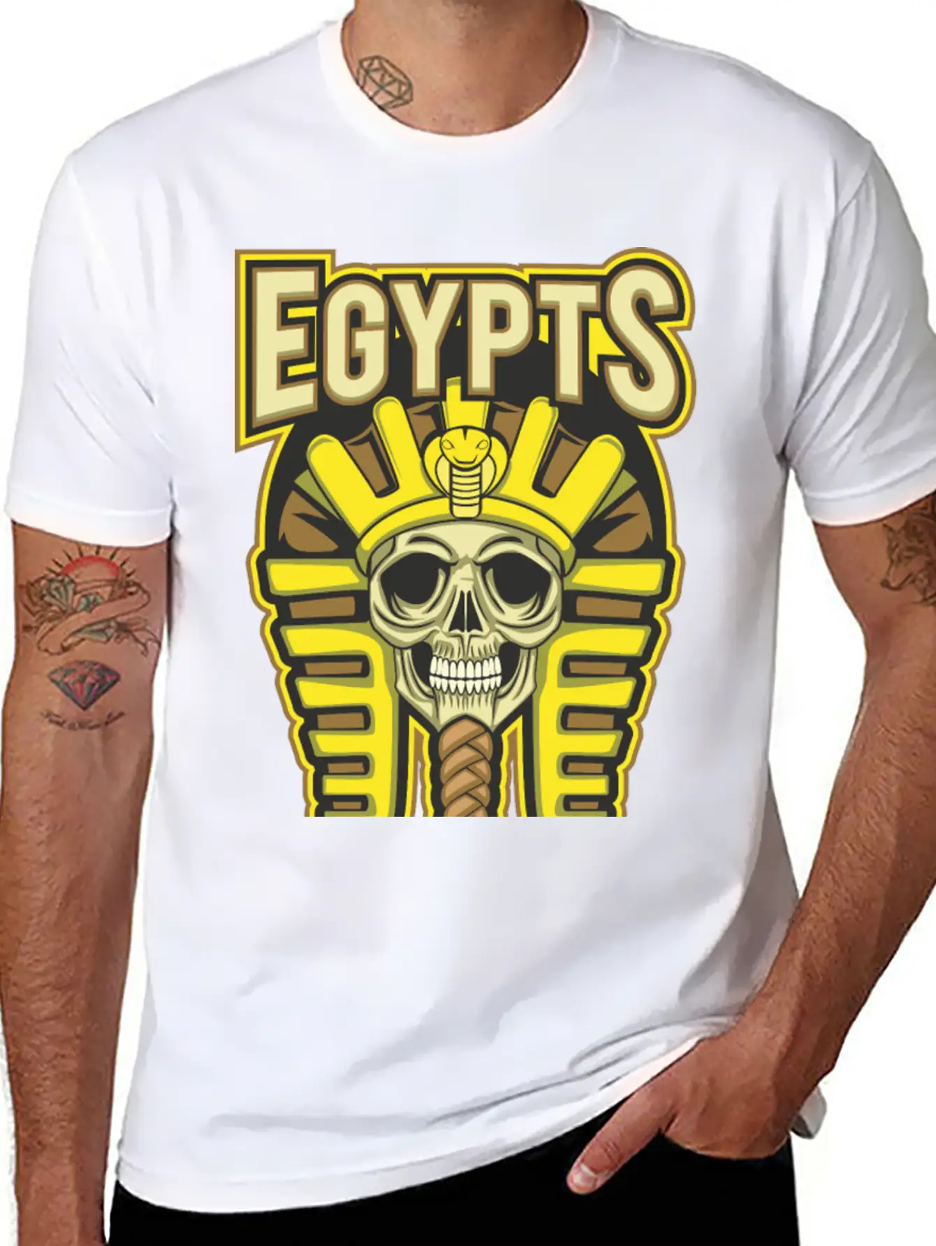 Skull Modern Classic Cotton Tee – Unisex Comfort For Any Season