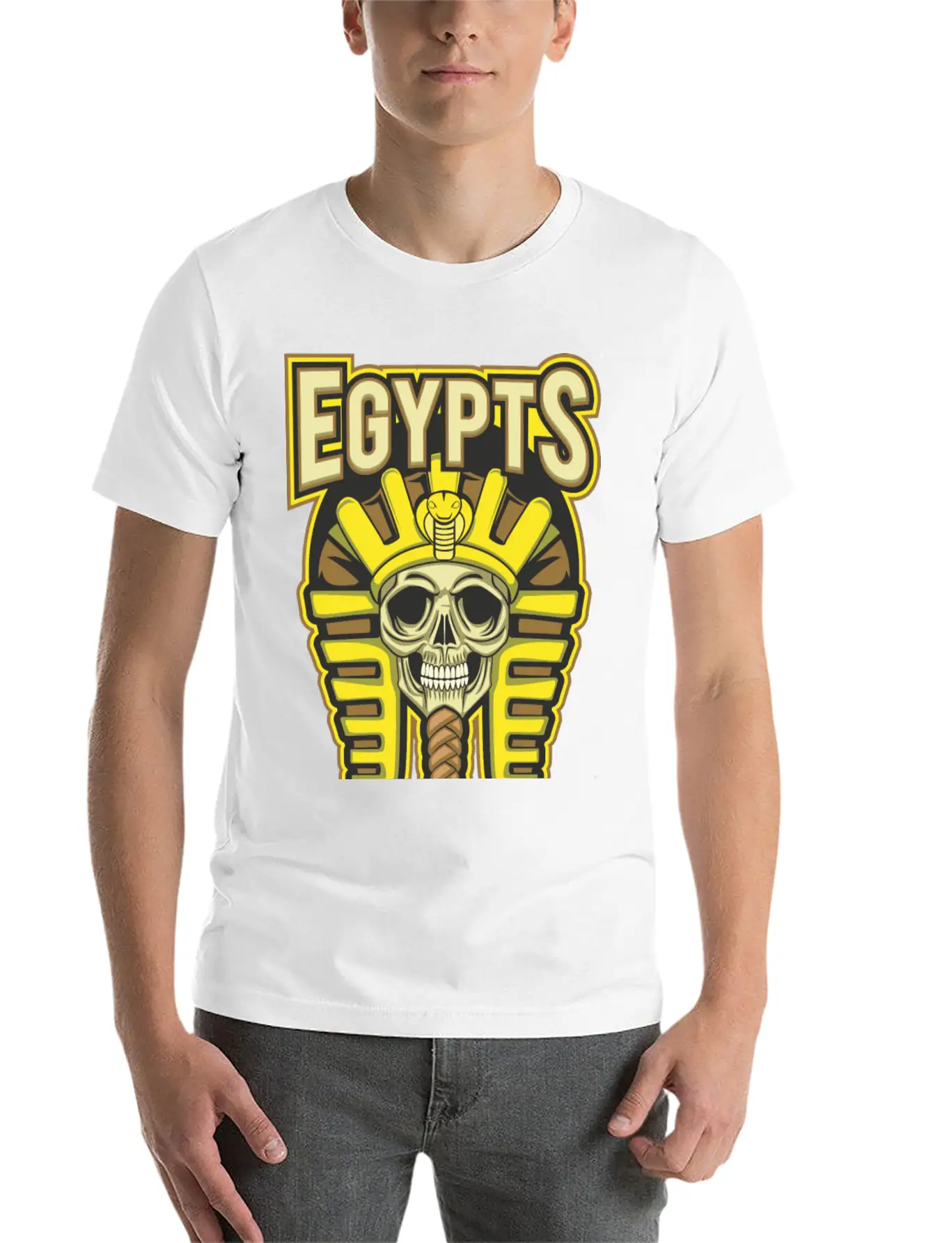Skull Modern Classic Cotton Tee – Unisex Comfort For Any Season