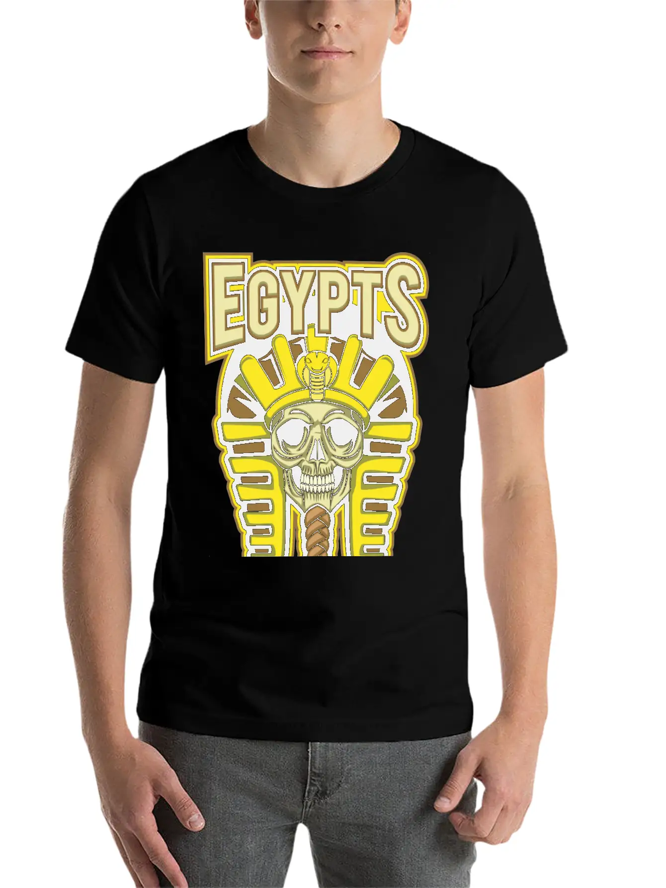 Skull Modern Classic Cotton Tee – Unisex Comfort For Any Season