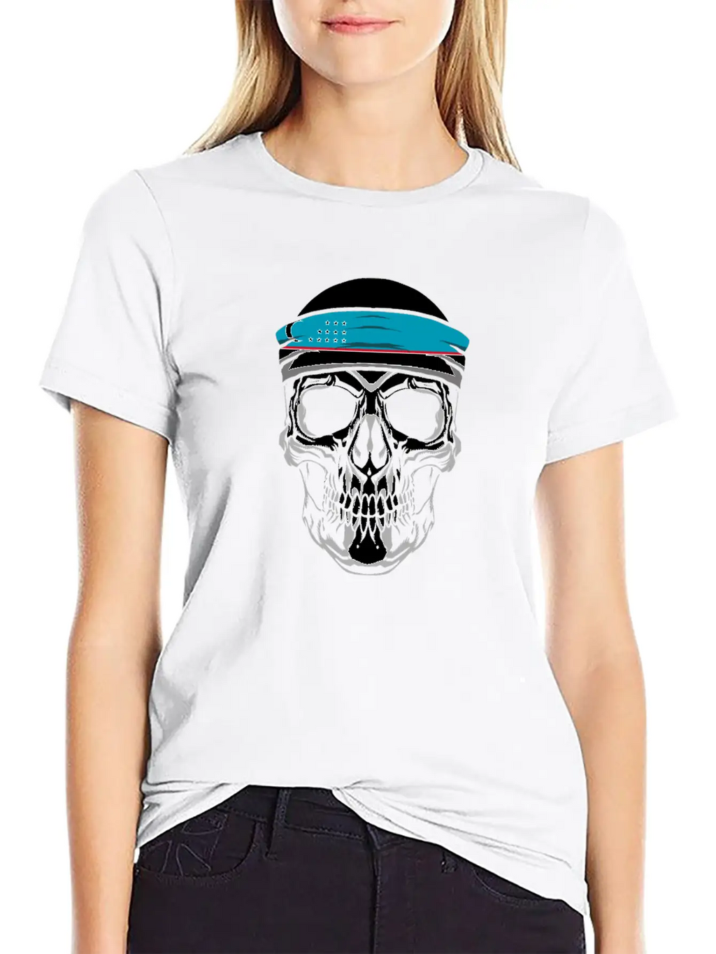 Skull Nationality Country Flag Basic Graphic T-Shirt – Daily Comfort In Soft Cotton