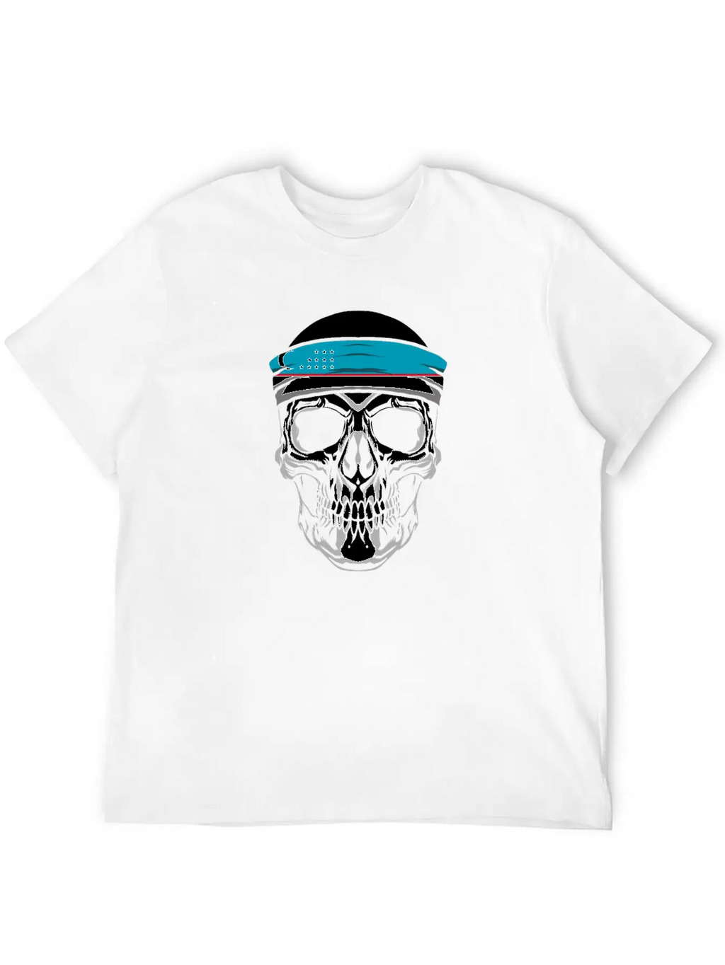 Skull Nationality Country Flag Basic Graphic T-Shirt – Daily Comfort In Soft Cotton
