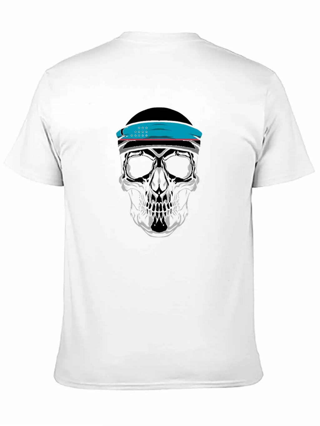 Skull Nationality Country Flag Basic Graphic T-Shirt – Daily Comfort In Soft Cotton