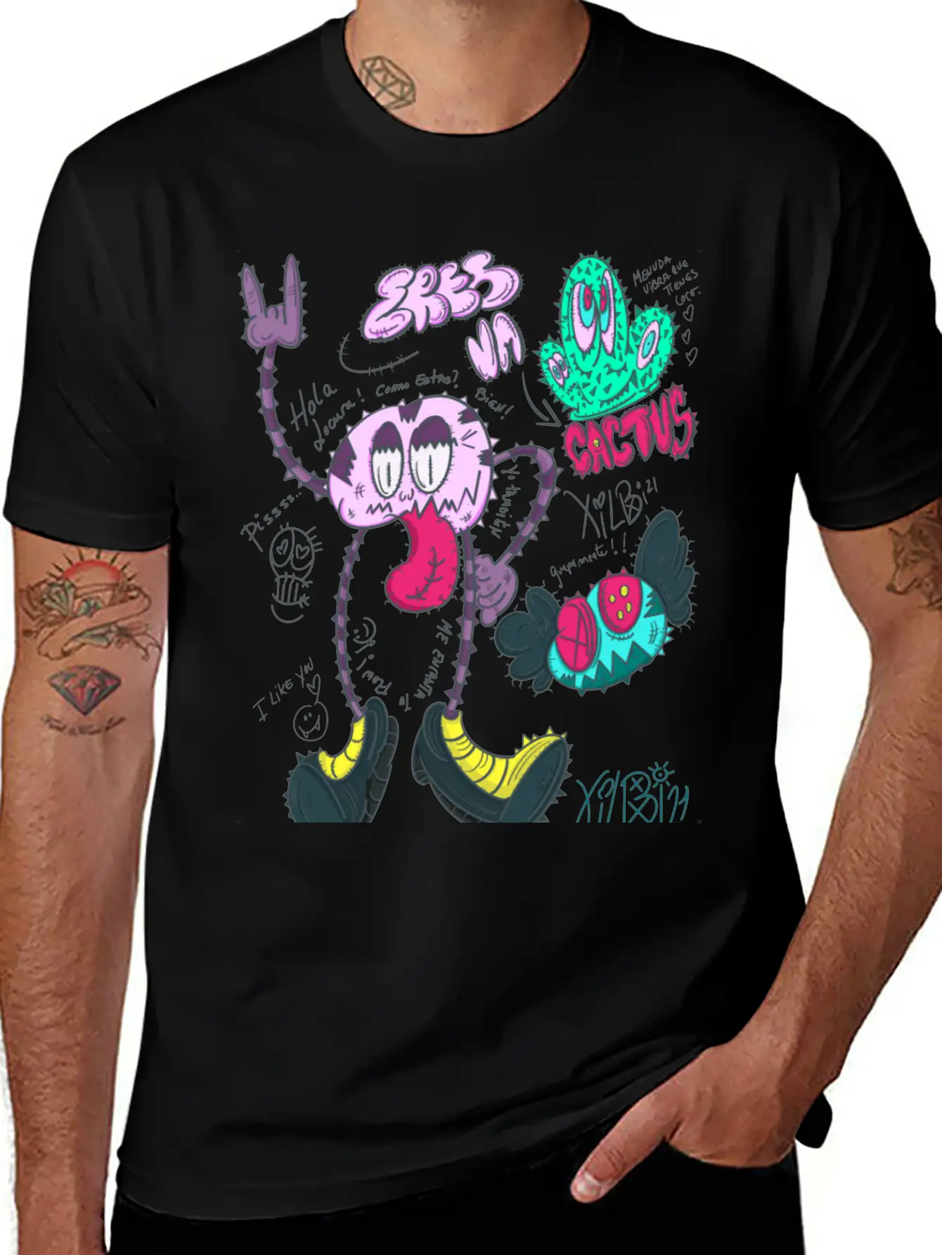 Skull Number Two Breathable Soft Cotton T-Shirt – Timeless Casual Look