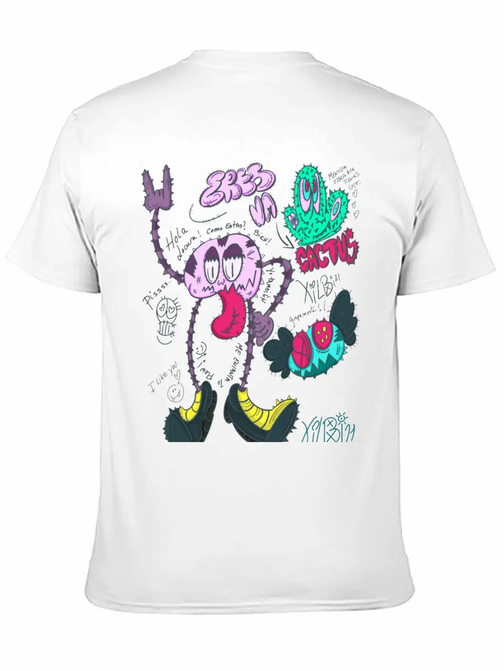 Skull Number Two Breathable Soft Cotton T-Shirt – Timeless Casual Look