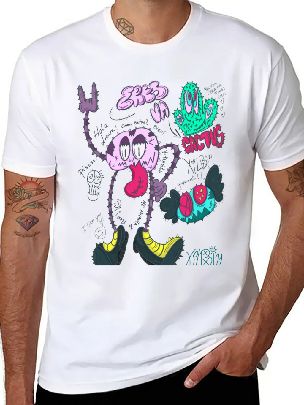 Skull Number Two Breathable Soft Cotton T-Shirt – Timeless Casual Look