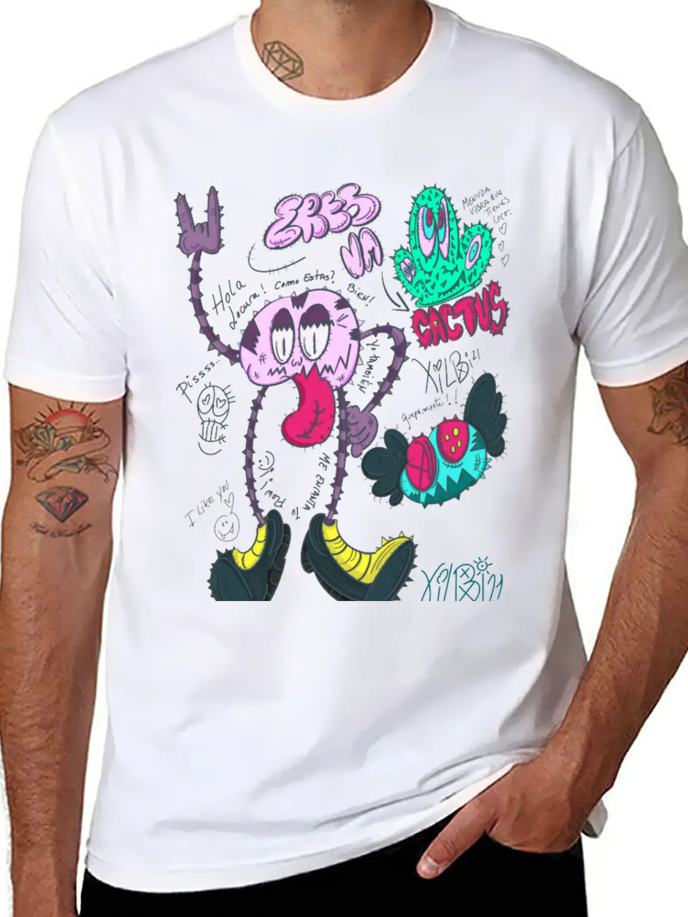 Skull Number Two Breathable Soft Cotton T-Shirt – Timeless Casual Look