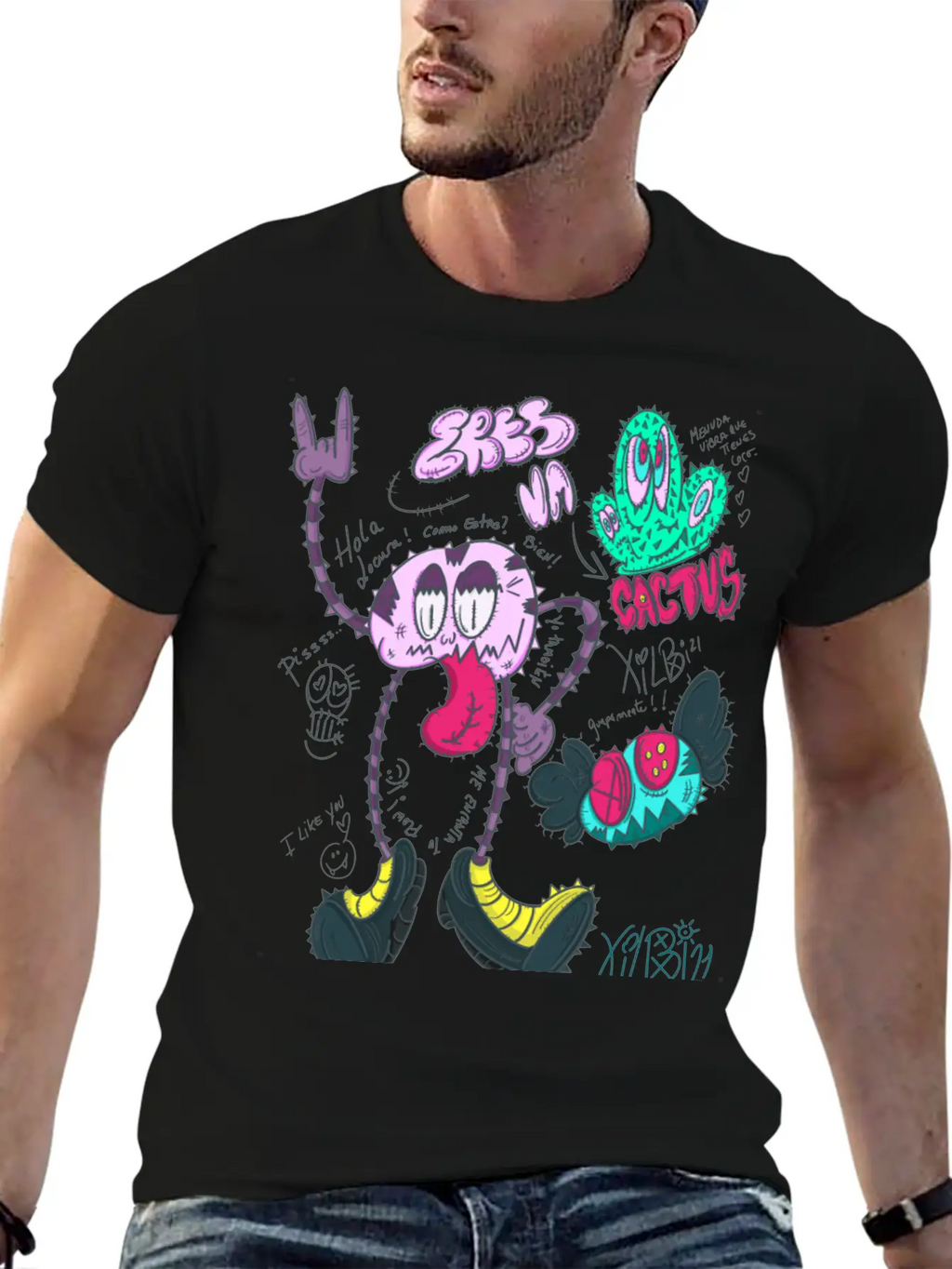 Skull Number Two Breathable Soft Cotton T-Shirt – Timeless Casual Look
