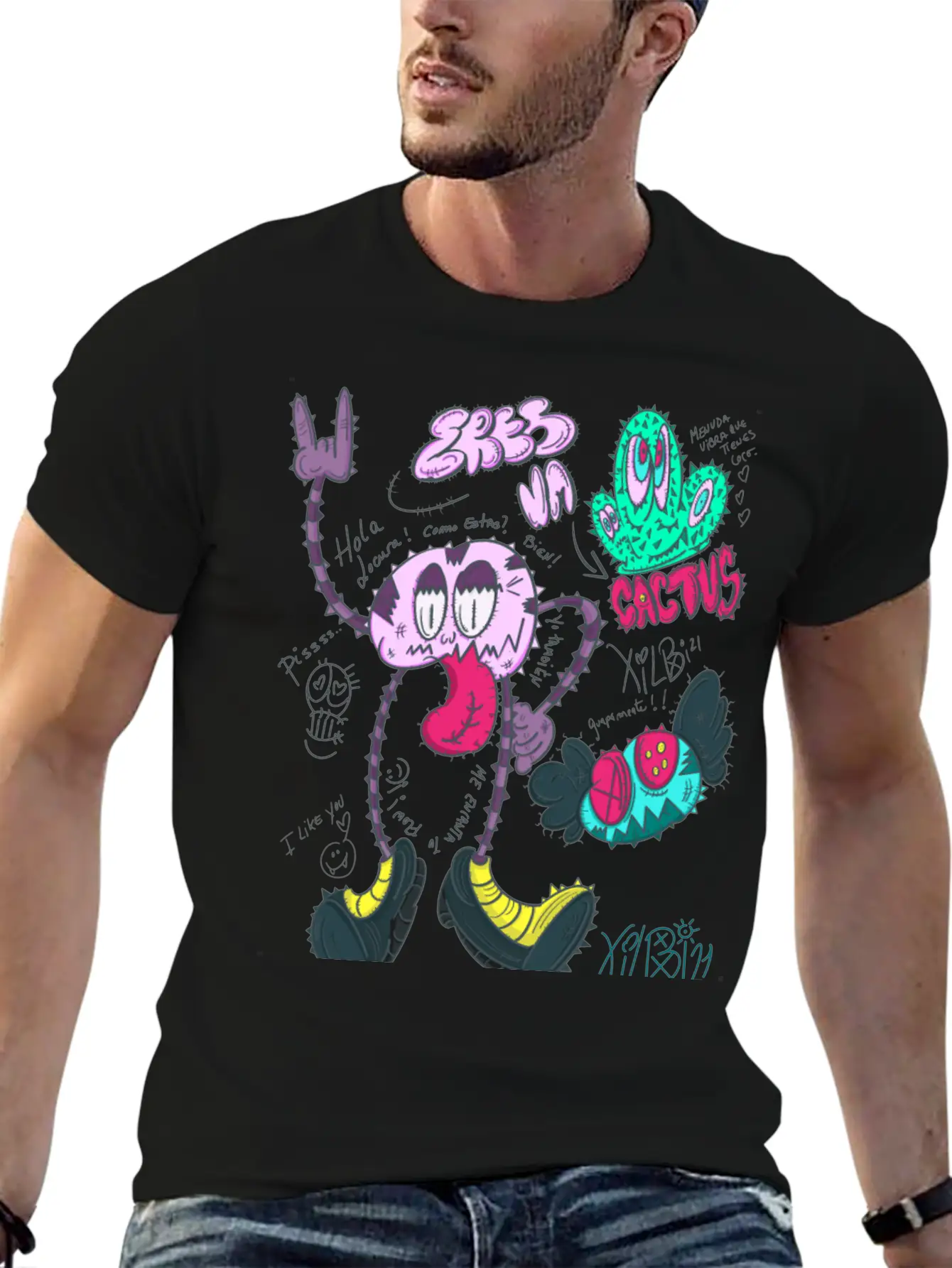 Skull Number Two Breathable Soft Cotton T-Shirt – Timeless Casual Look