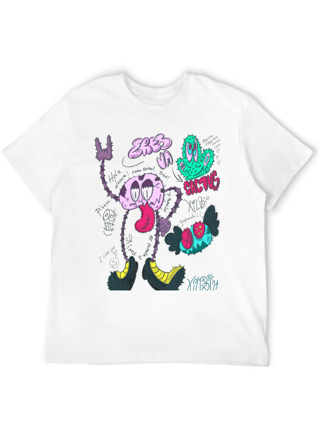Skull Number Two Breathable Soft Cotton T-Shirt – Timeless Casual Look
