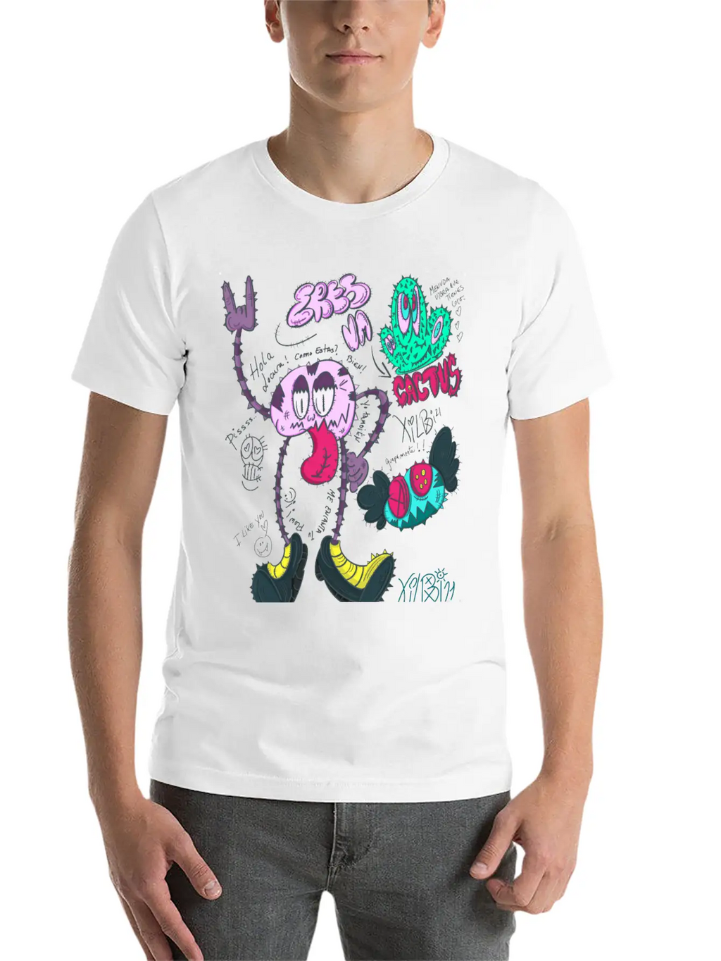 Skull Number Two Breathable Soft Cotton T-Shirt – Timeless Casual Look