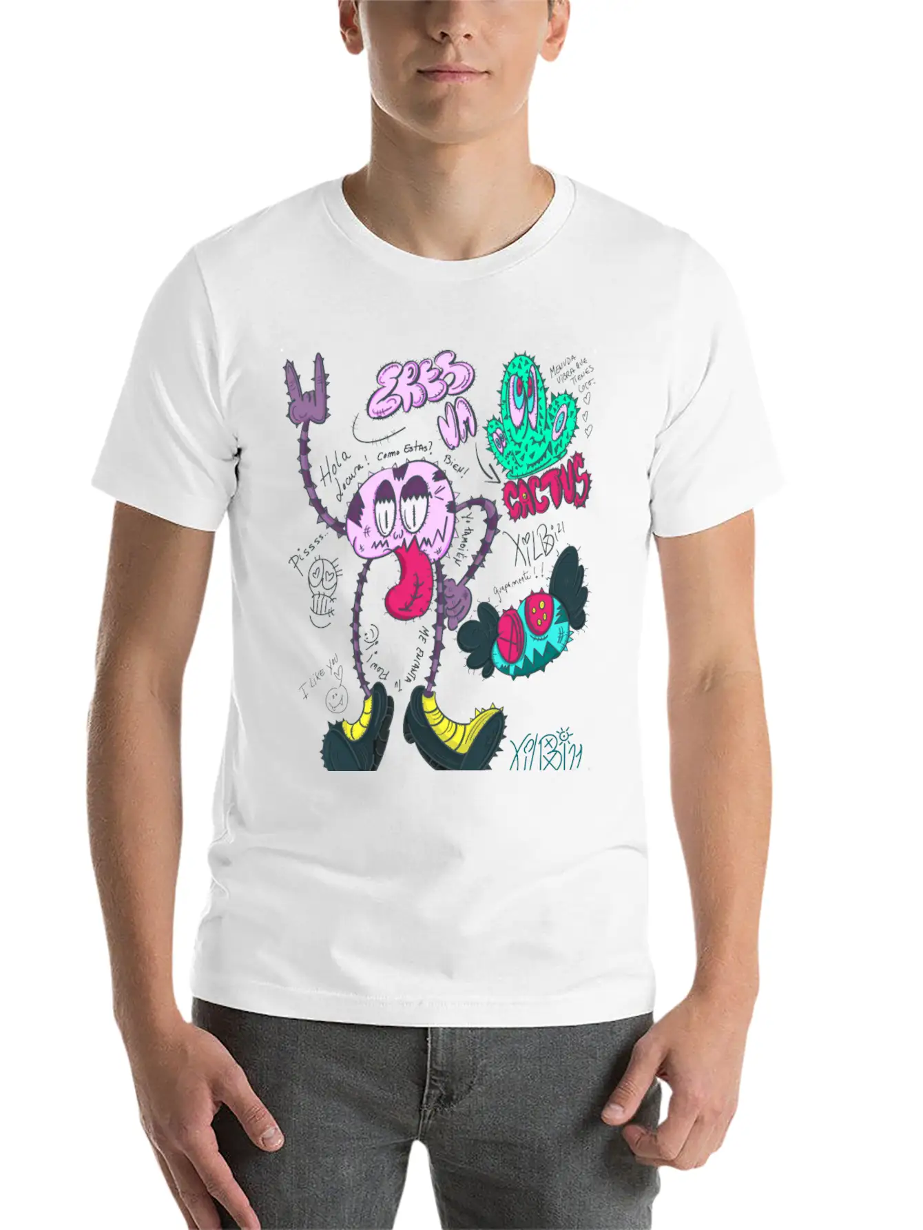 Skull Number Two Breathable Soft Cotton T-Shirt – Timeless Casual Look