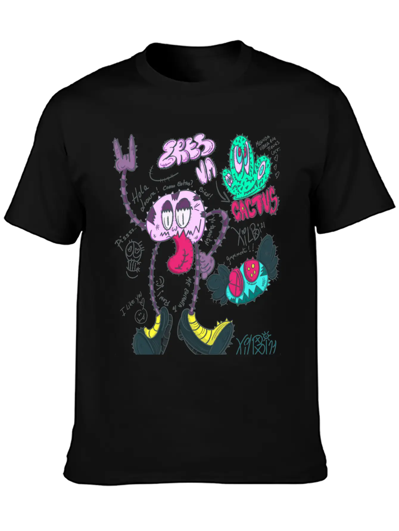 Skull Number Two Breathable Soft Cotton T-Shirt – Timeless Casual Look
