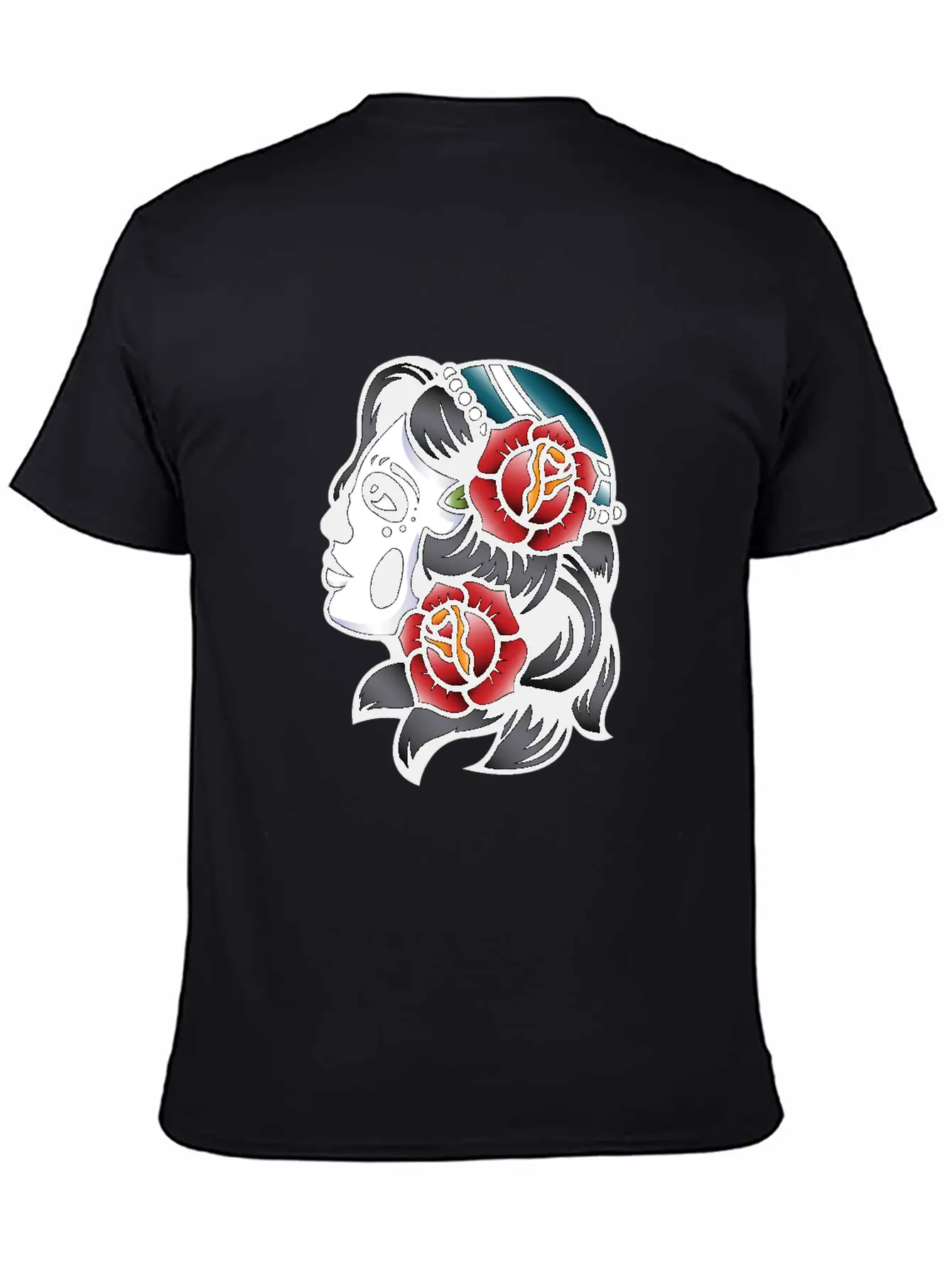 Skull Tattoo Breathable Soft Cotton T-Shirt – Timeless Casual Look