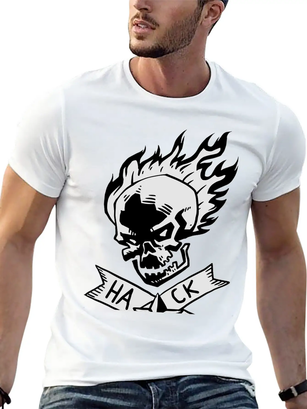 Skull Unisex Casual T-Shirt – Clean Design For Daily Comfort