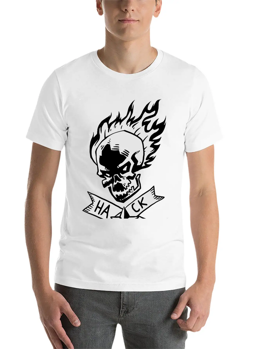 Skull Unisex Casual T-Shirt – Clean Design For Daily Comfort