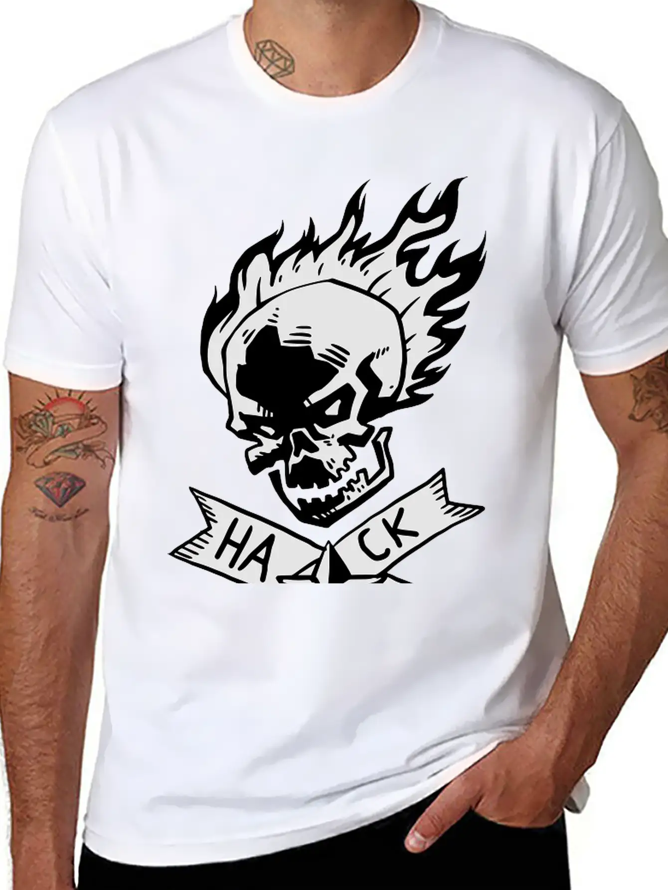 Skull Unisex Casual T-Shirt – Clean Design For Daily Comfort