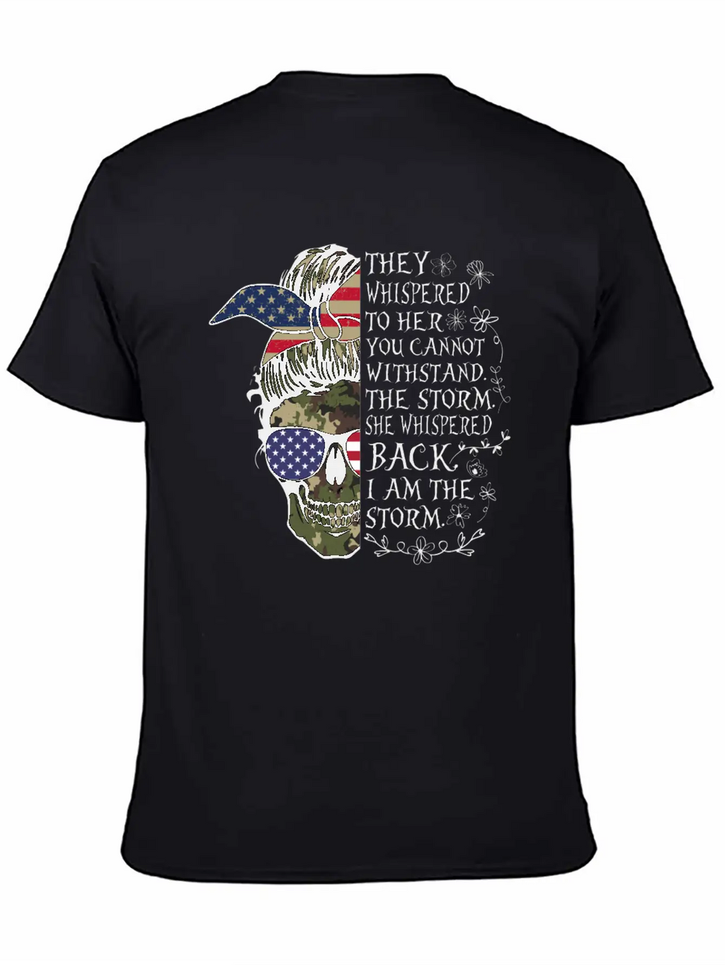 Skull Veteran Mom Timeless Short Sleeve Tee – Comfy And Minimalist Design