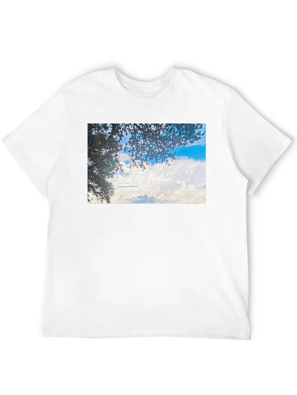 Sky Unisex Casual T-Shirt – Clean Design For Daily Comfort