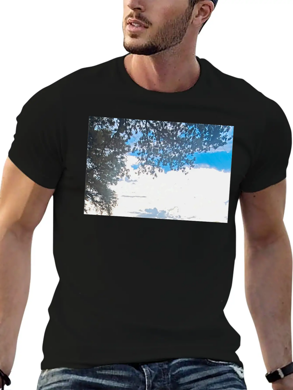 Sky Unisex Casual T-Shirt – Clean Design For Daily Comfort