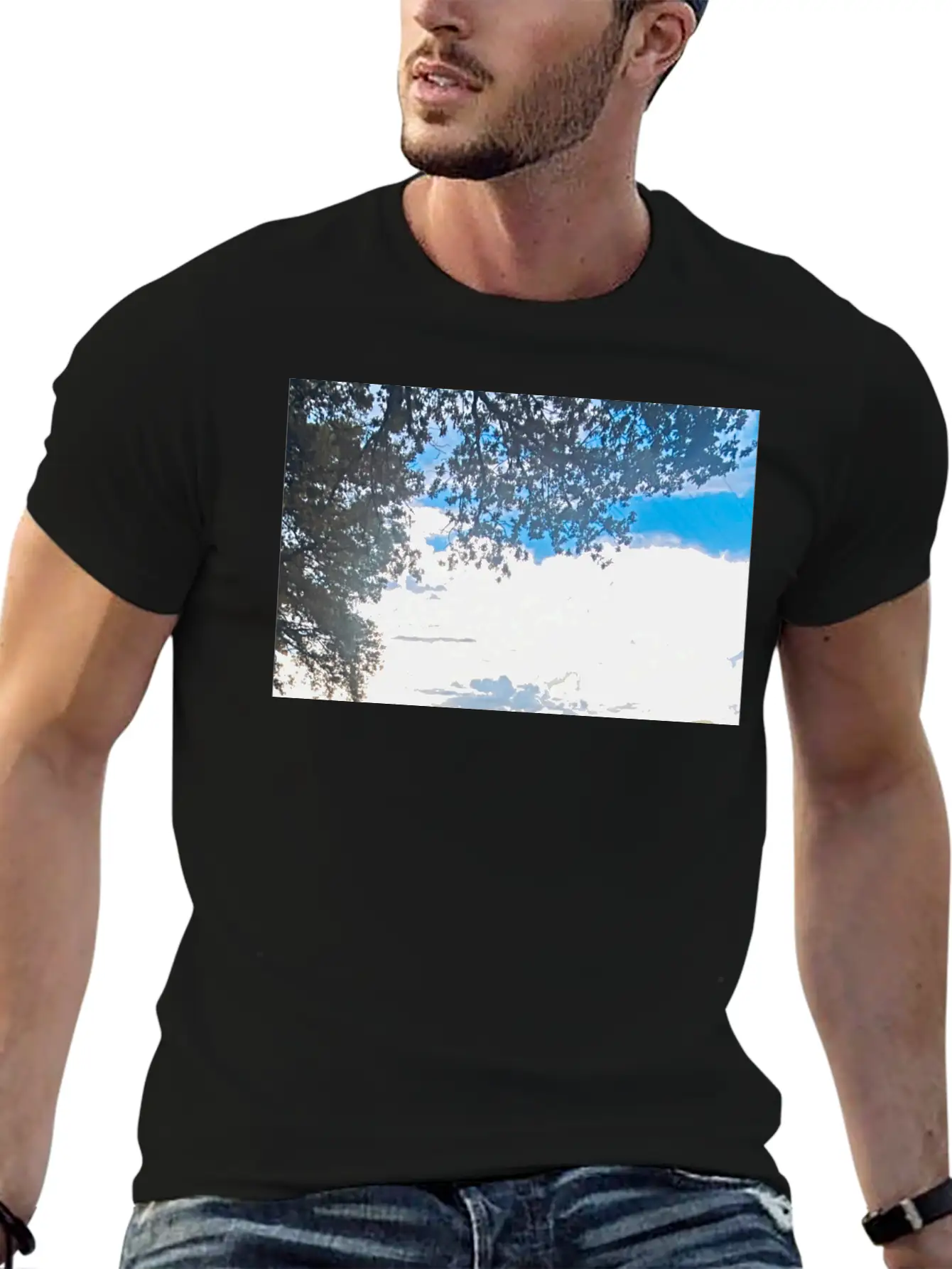Sky Unisex Casual T-Shirt – Clean Design For Daily Comfort