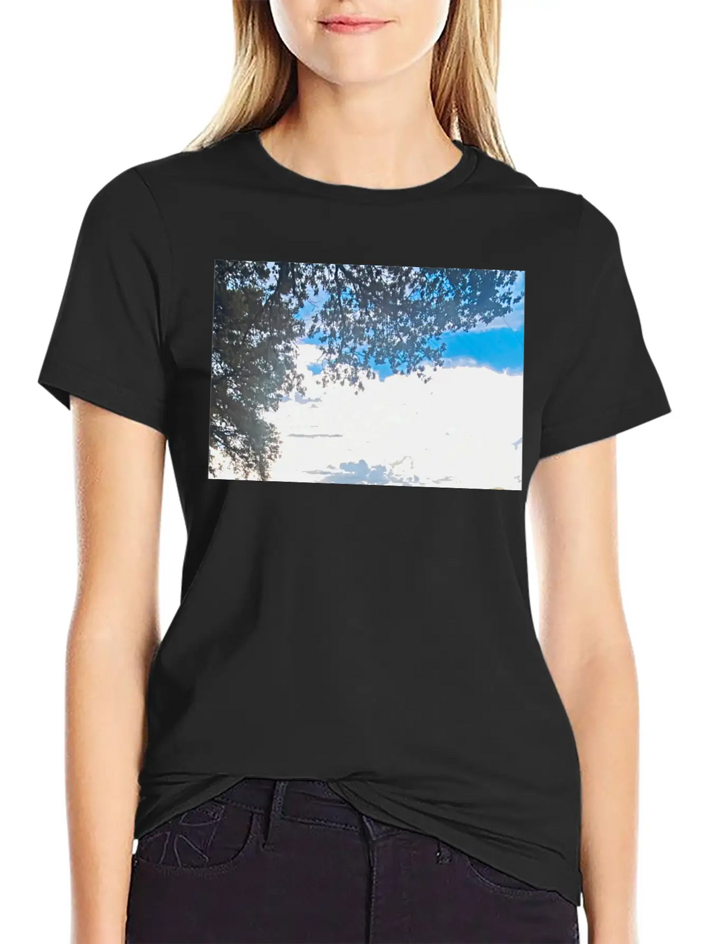 Sky Unisex Casual T-Shirt – Clean Design For Daily Comfort