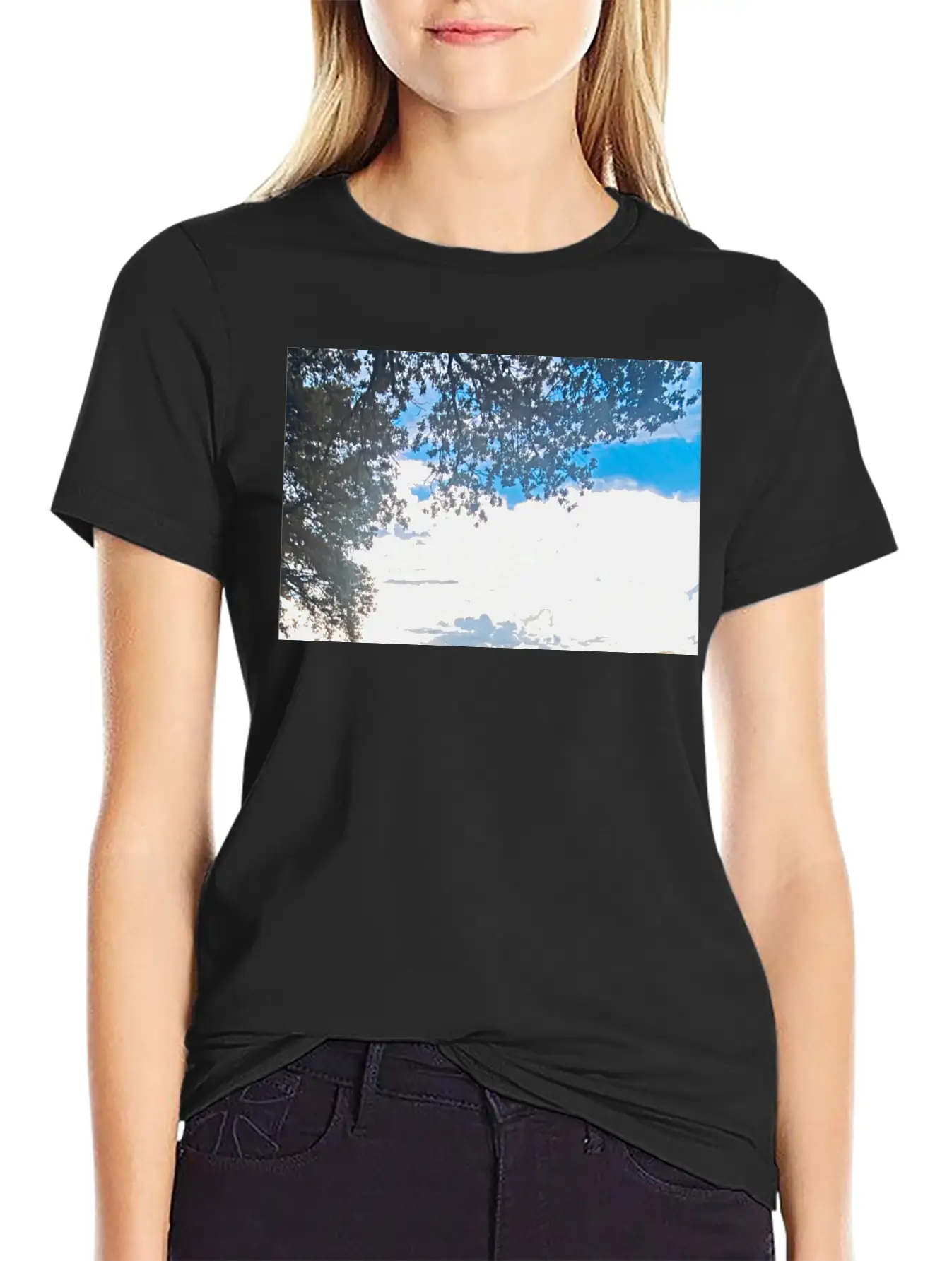 Sky Unisex Casual T-Shirt – Clean Design For Daily Comfort