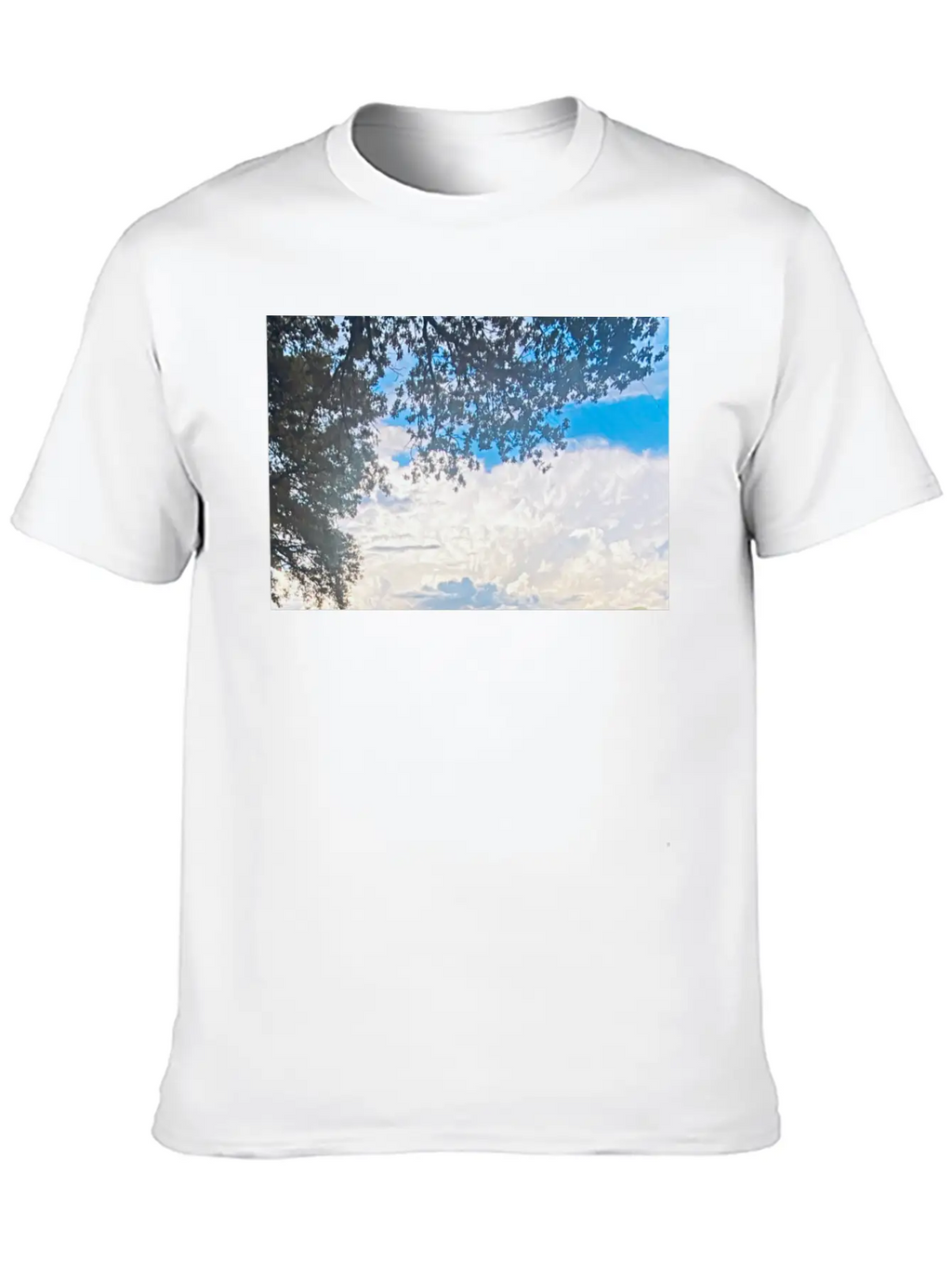 Sky Unisex Casual T-Shirt – Clean Design For Daily Comfort