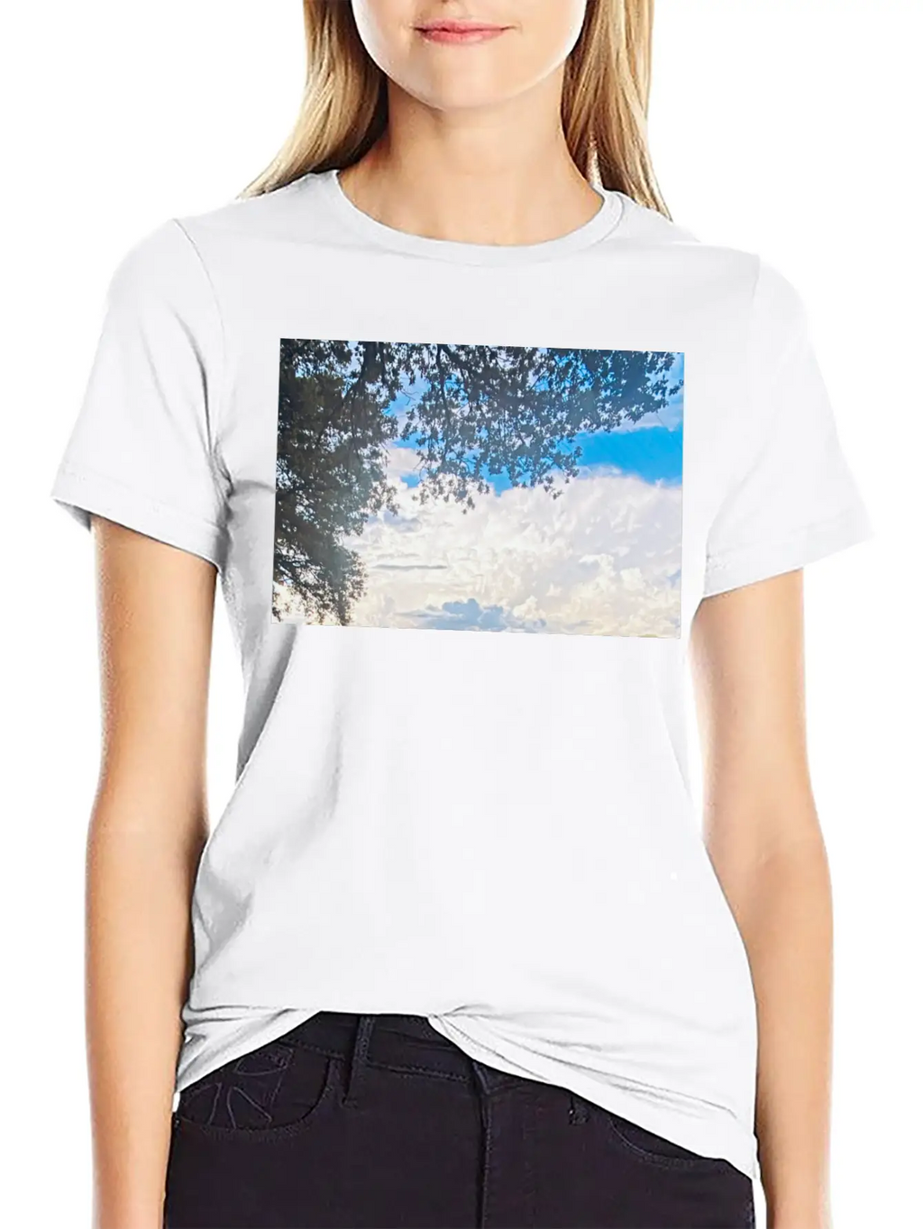 Sky Unisex Casual T-Shirt – Clean Design For Daily Comfort