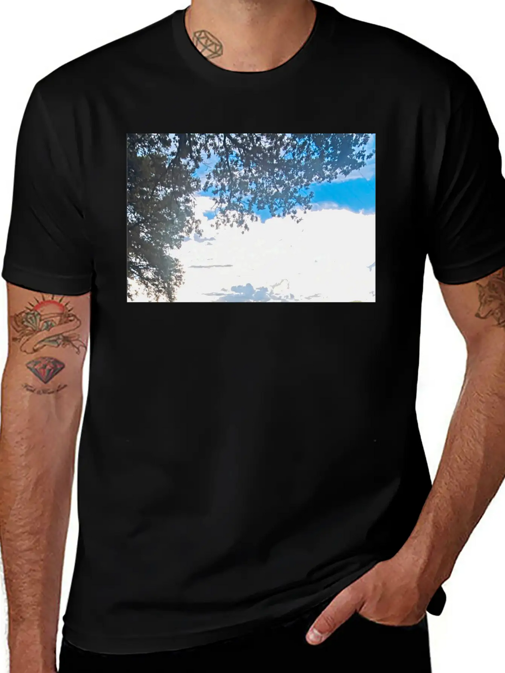 Sky Unisex Casual T-Shirt – Clean Design For Daily Comfort