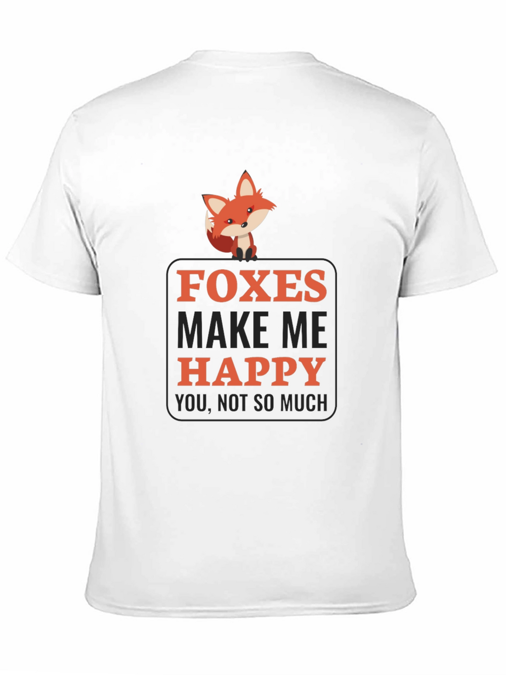 Foxes Make Me Happy Graphic Tee