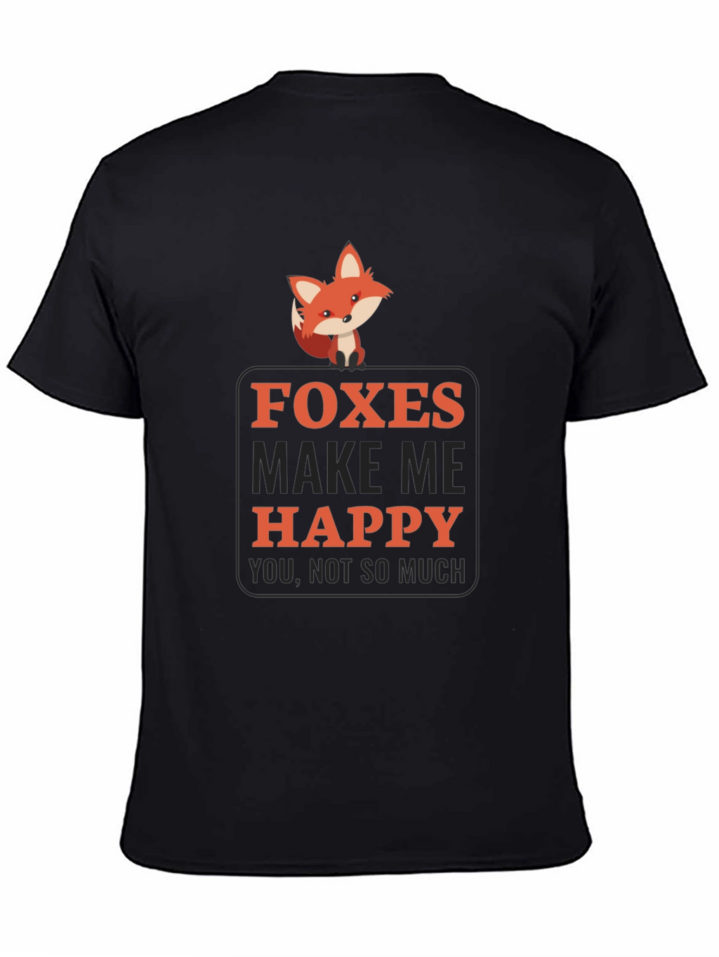 Foxes Make Me Happy Graphic Tee