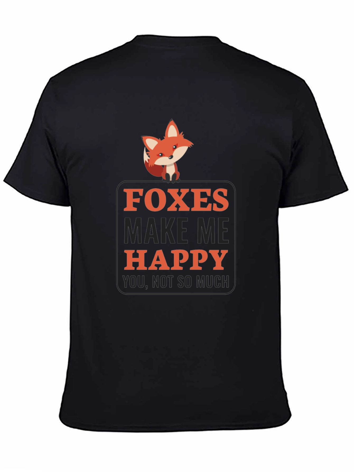 Foxes Make Me Happy Graphic Tee