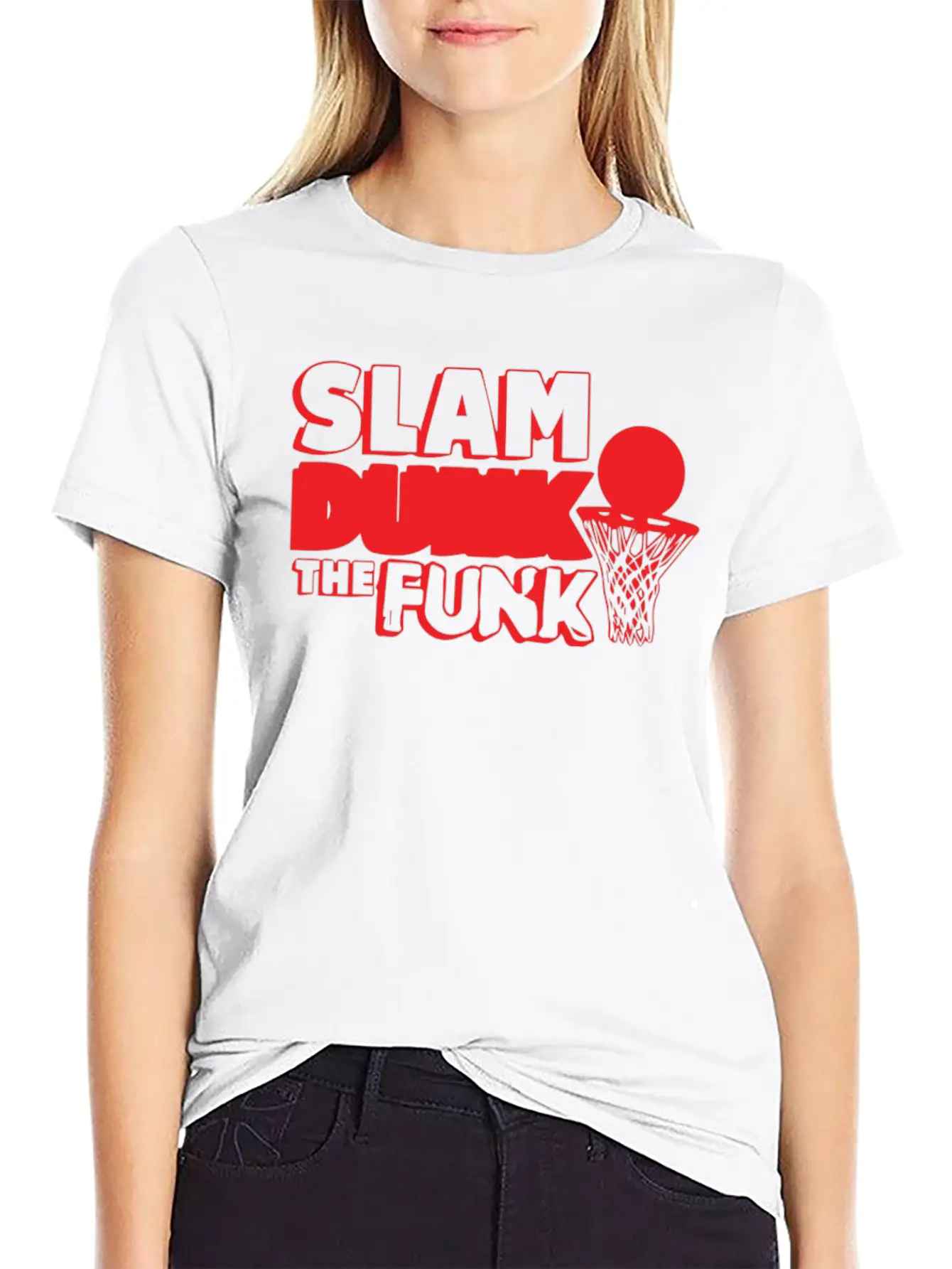 Slam Dunk The Funk Breathable Graphic T-Shirt – Perfect For Casual Days