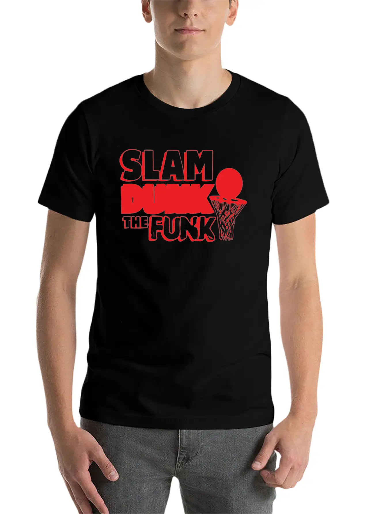 Slam Dunk The Funk Breathable Graphic T-Shirt – Perfect For Casual Days