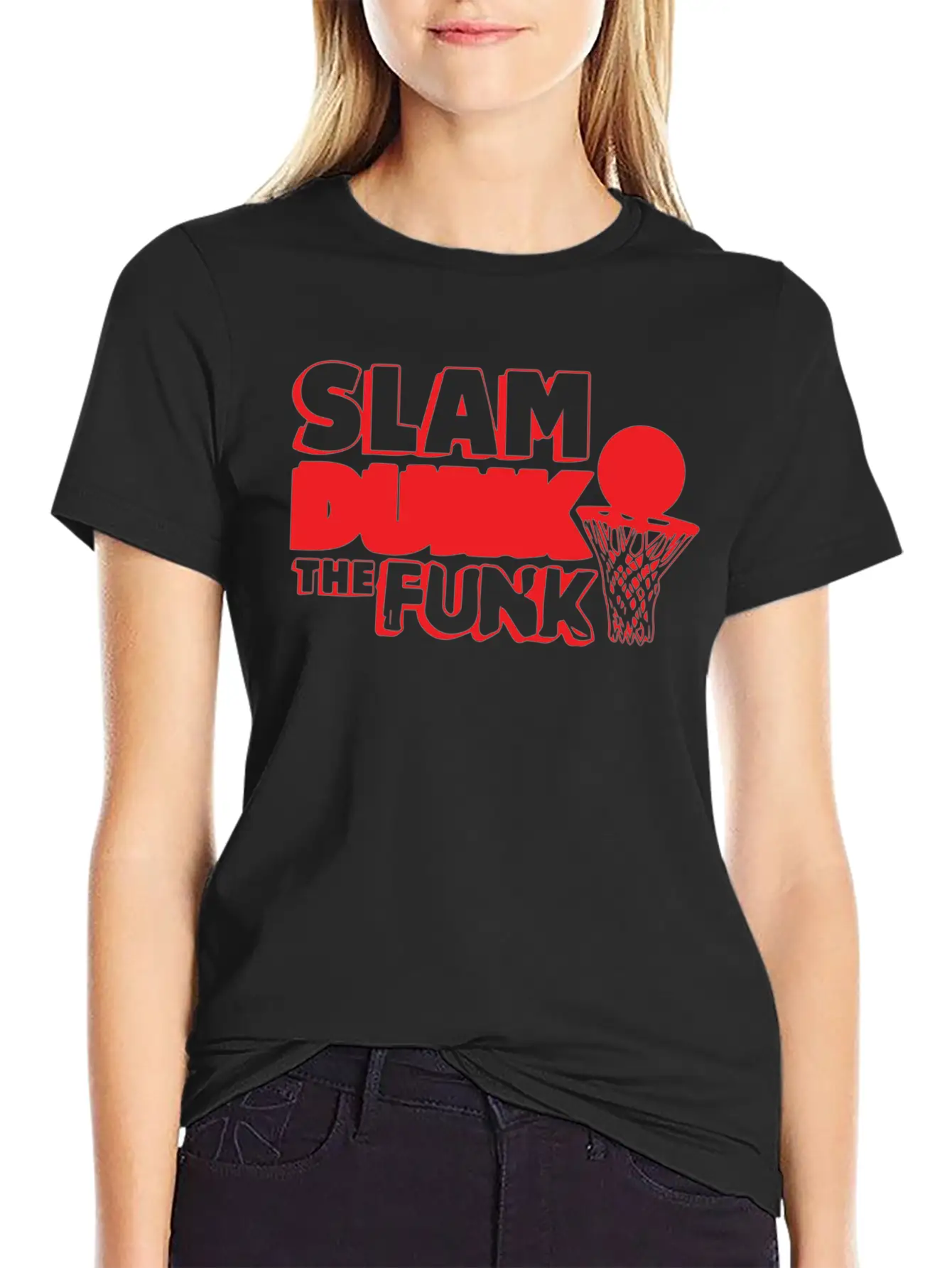 Slam Dunk The Funk Breathable Graphic T-Shirt – Perfect For Casual Days