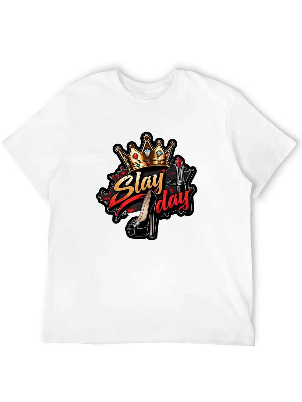 Slay All Day – Bold & Fierce Unisex Casual T-Shirt – Clean Design For Daily Comfort